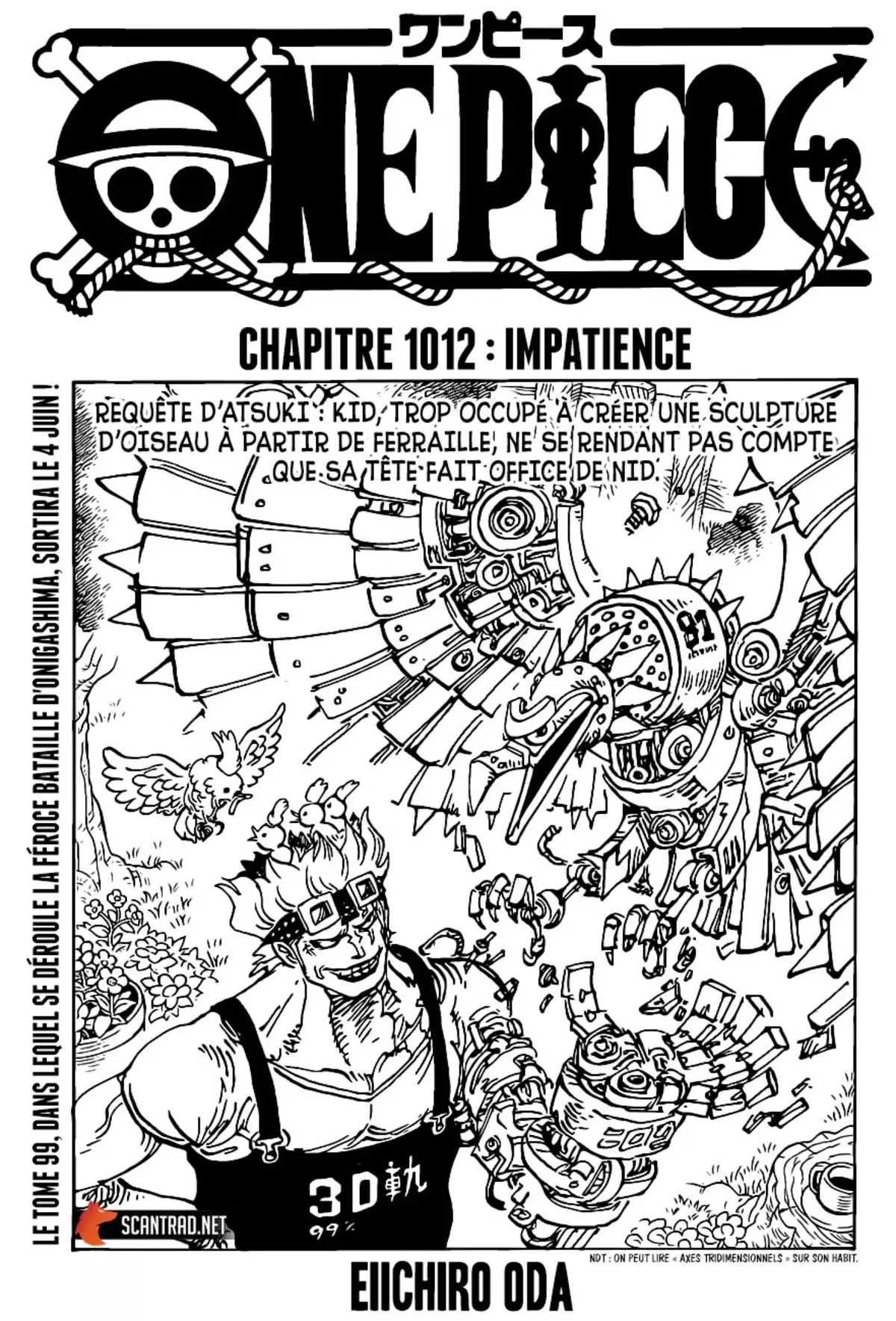 One Piece Chapitre 1012 page 1
