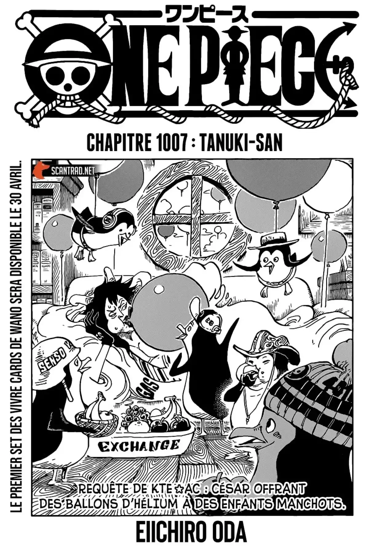 One Piece Chapitre 1007 page 2
