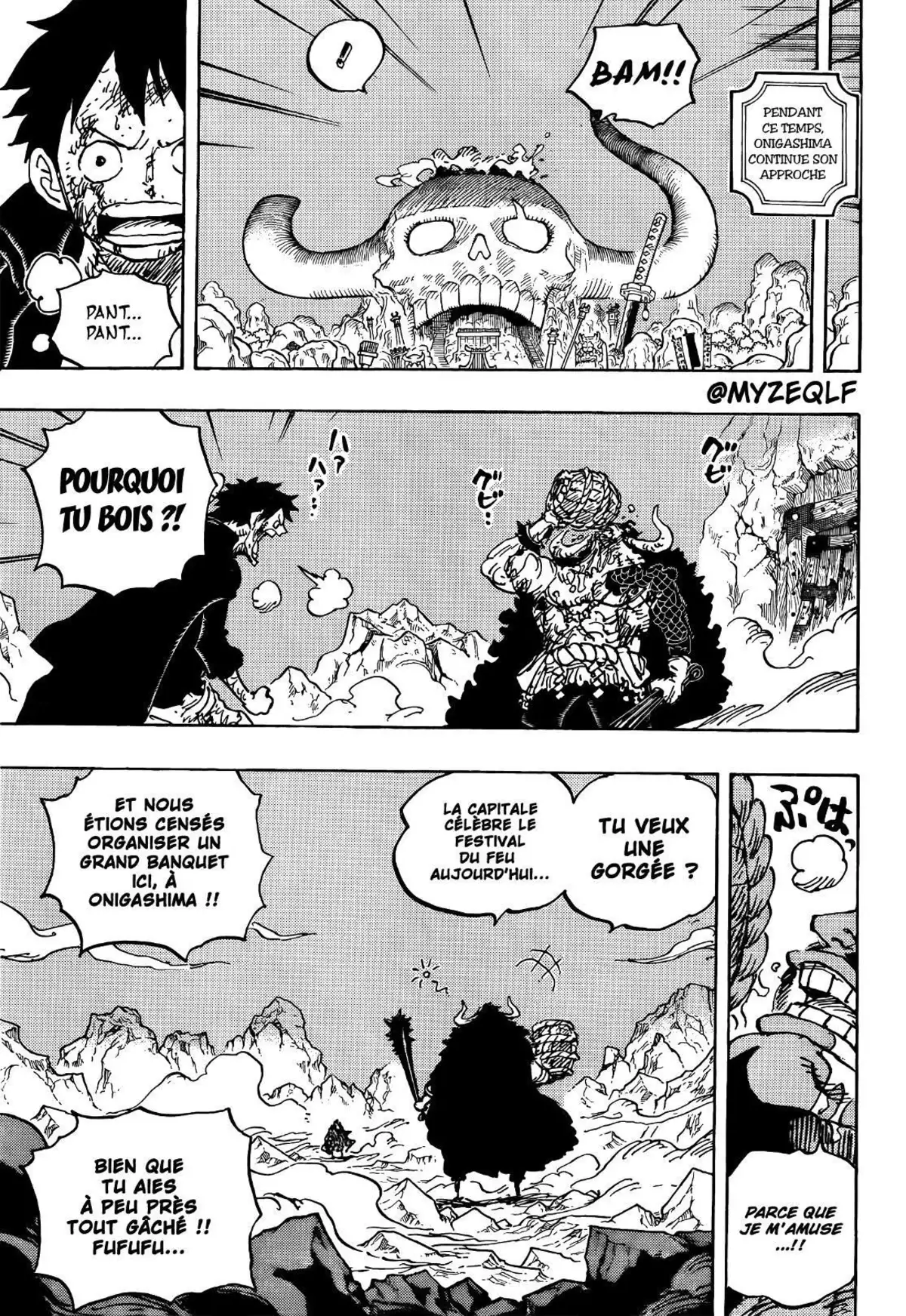 One Piece Chapitre 1037 page 3