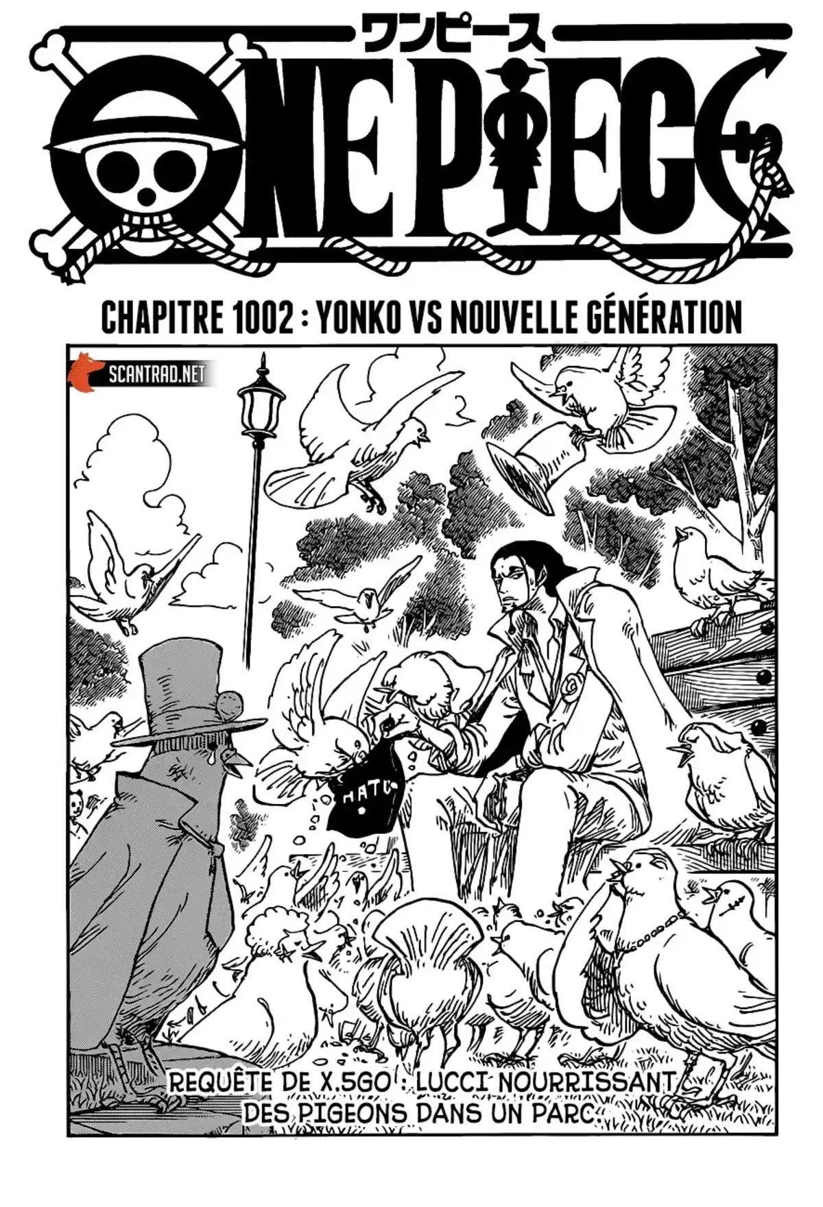 One Piece Chapitre 1002 page 1