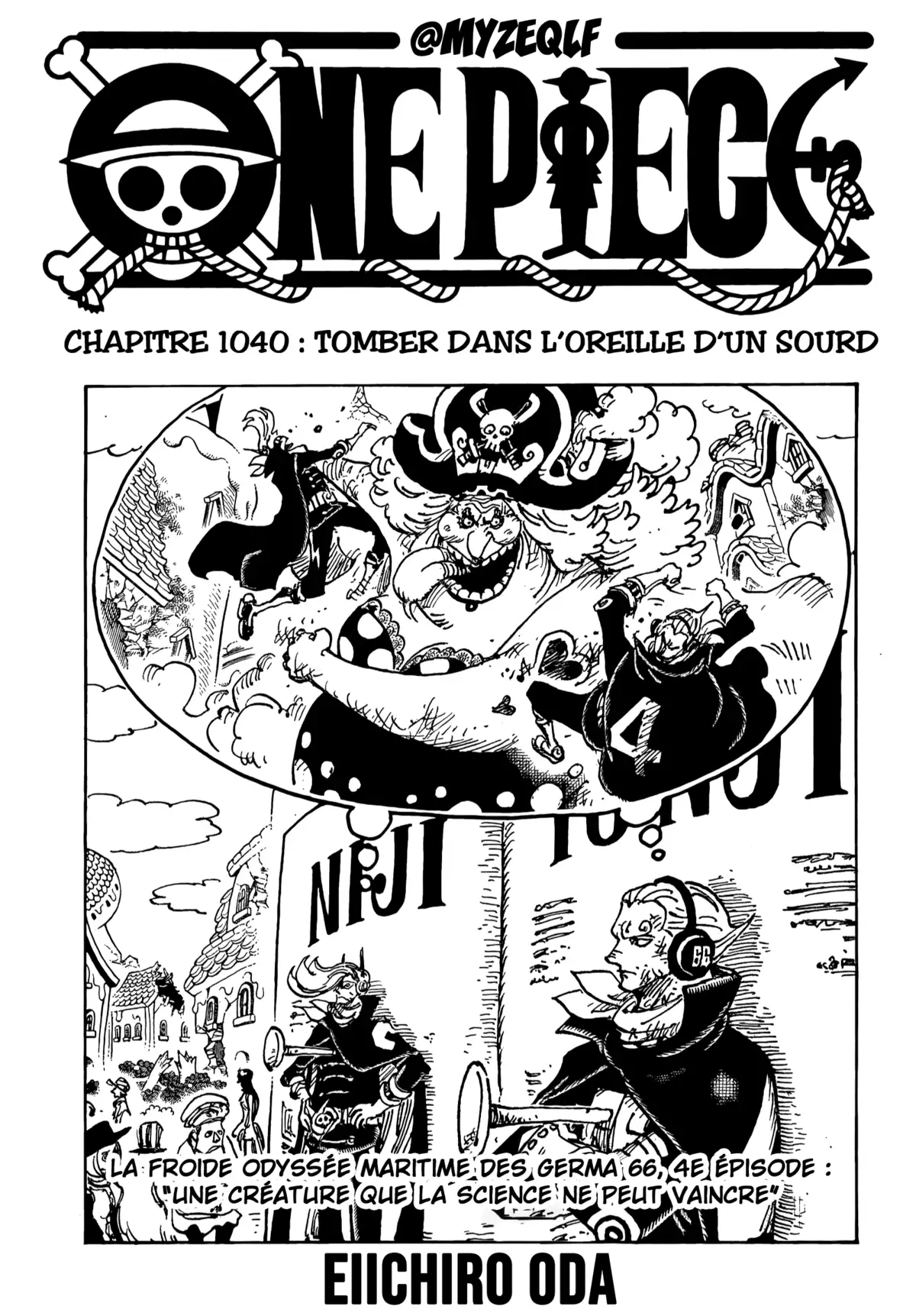 One Piece Chapitre 1040 page 1