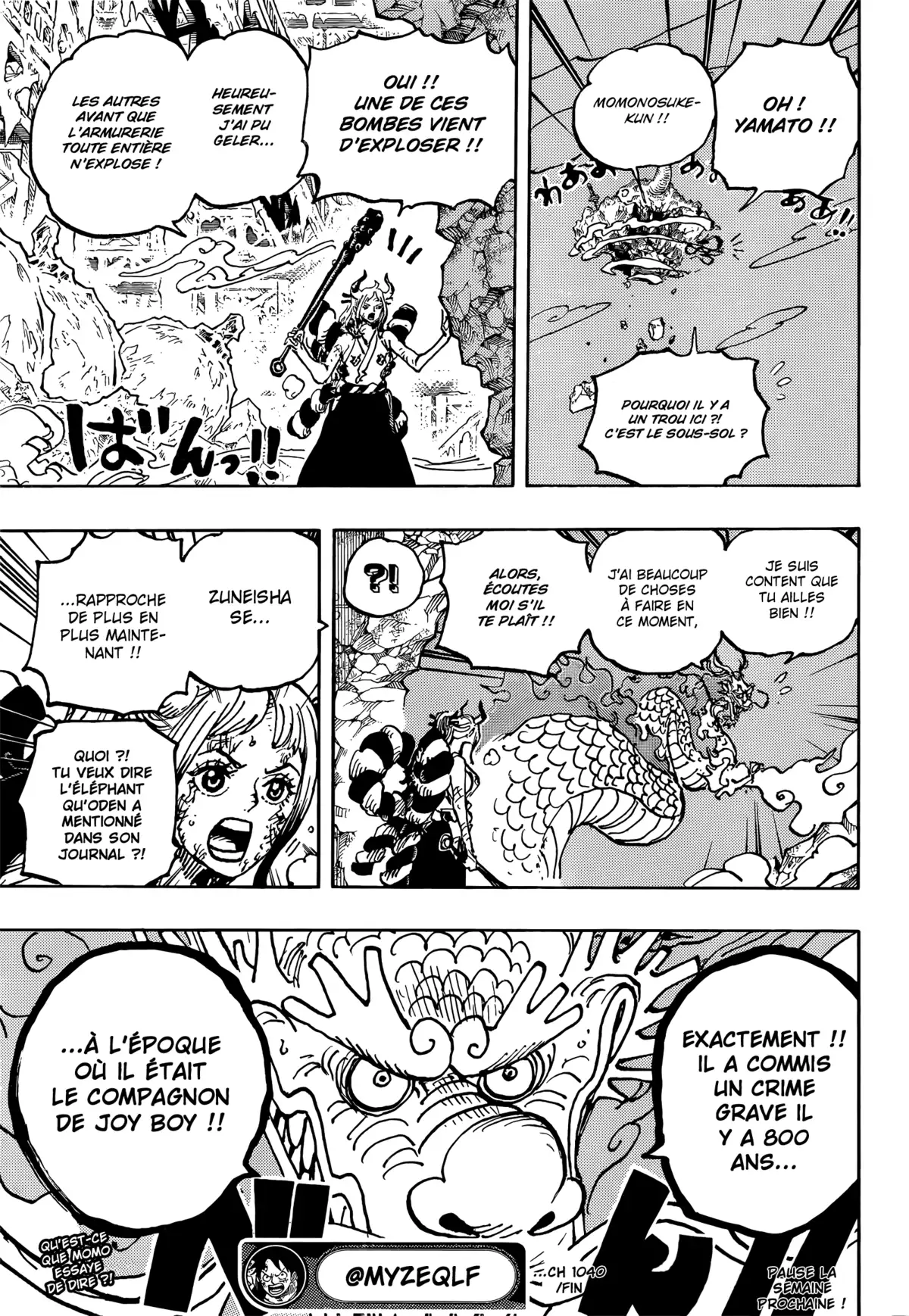 One Piece Chapitre 1040 page 12