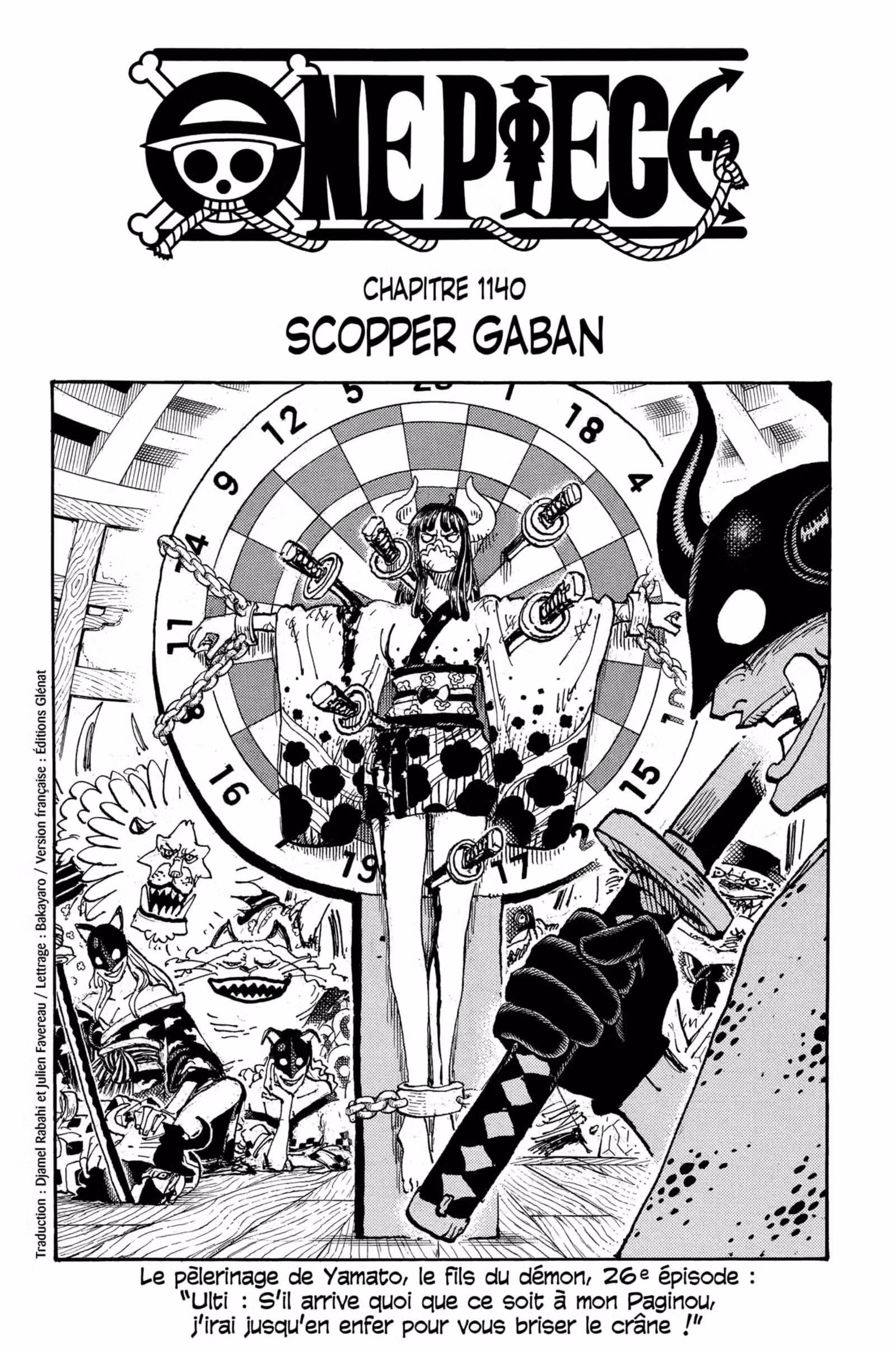 One Piece Chapitre 1140 page 1