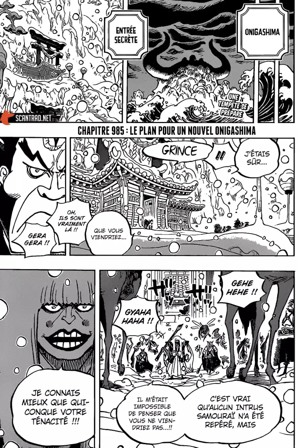 One Piece Chapitre 985 page 3