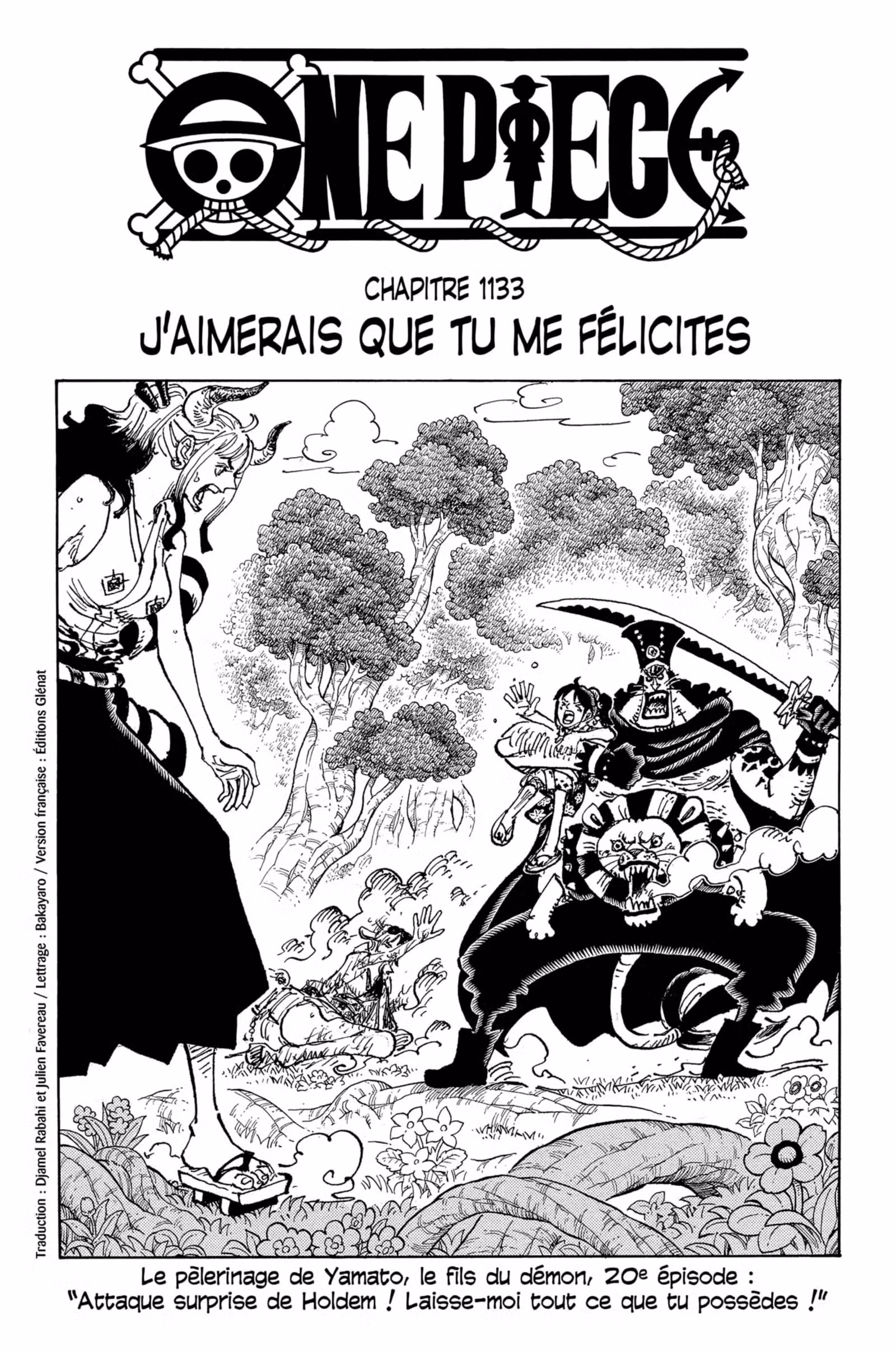 One Piece Chapitre 1133 page 1