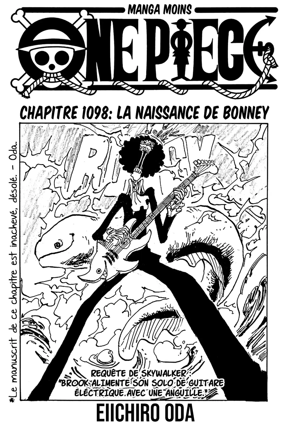 One Piece Chapitre 1098 page 1