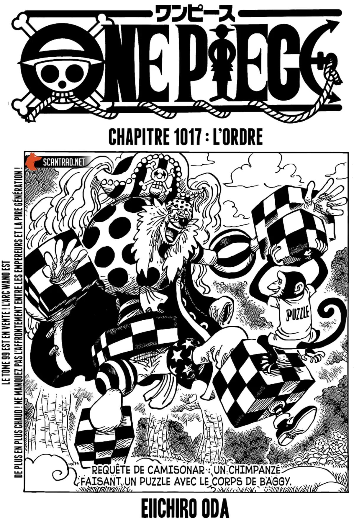 One Piece Chapitre 1017 page 1