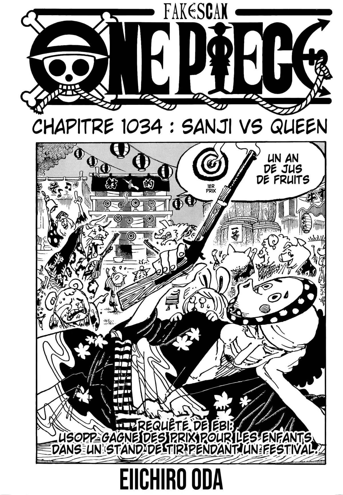 One Piece Chapitre 1034 page 1