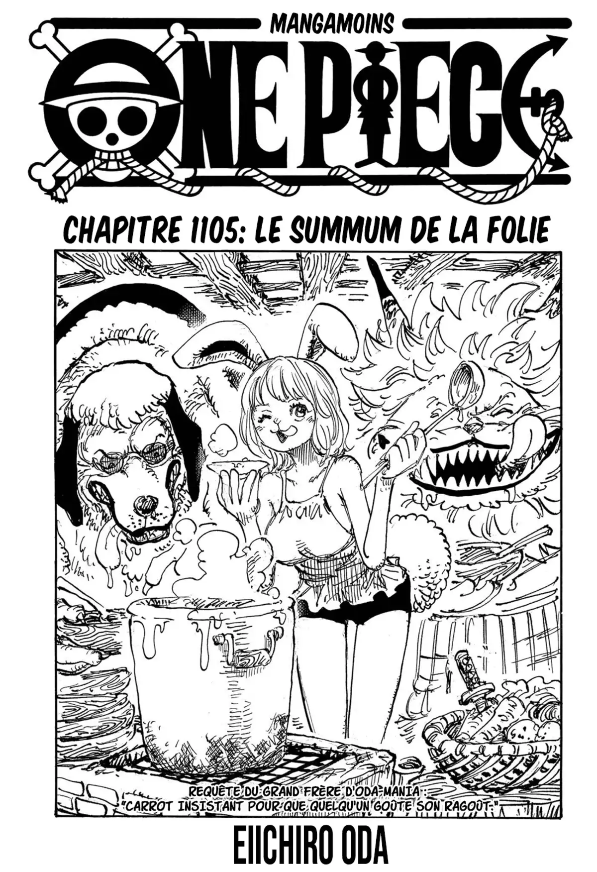 One Piece Chapitre 1105 page 1