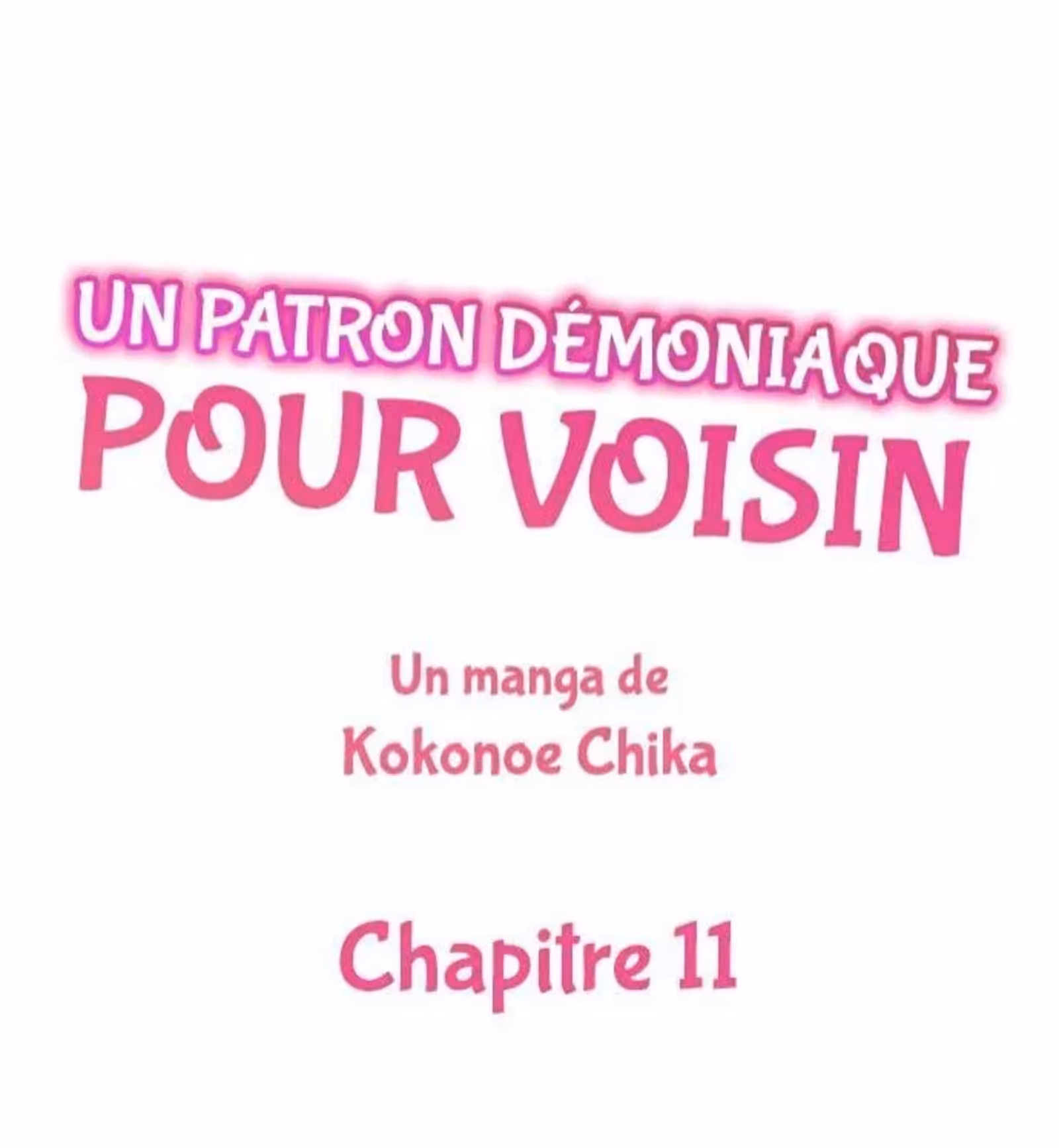 Un patron démoniaque pour voisin Chapitre 11 page 1