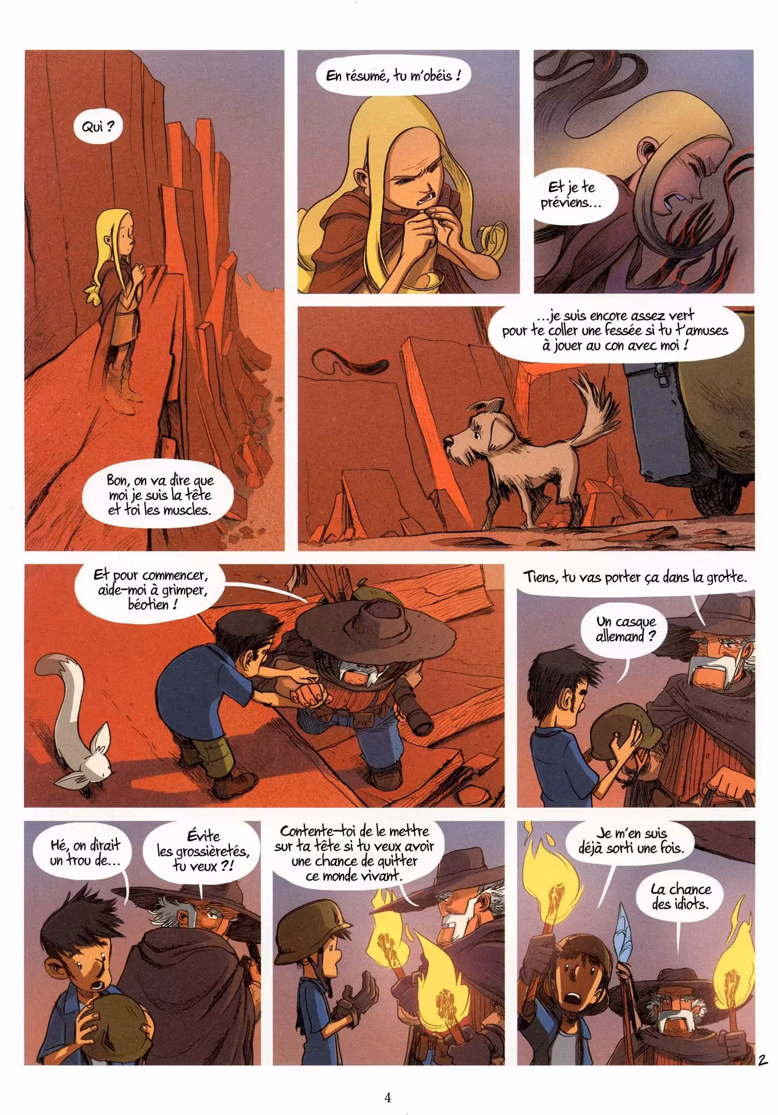 Les enfants d’ailleurs Volume 5 page 4