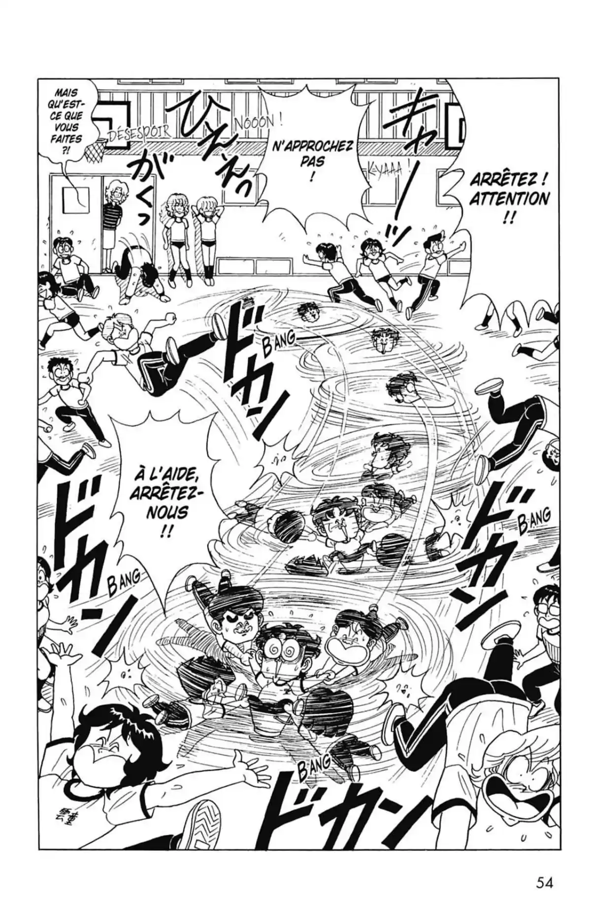 Le Collège Fou Fou Fou! – Flash! Kimengumi Volume 1 page 54