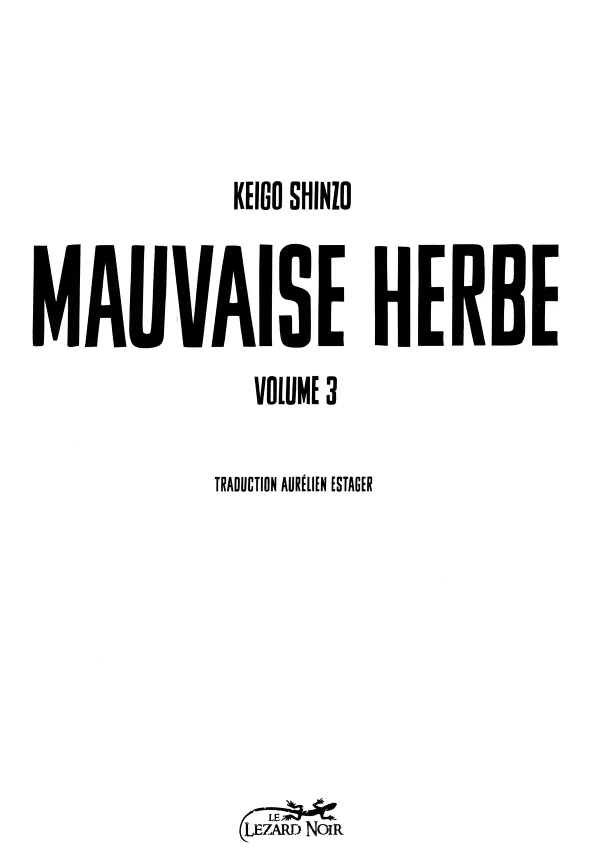 Mauvaise herbe Volume 3 page 2