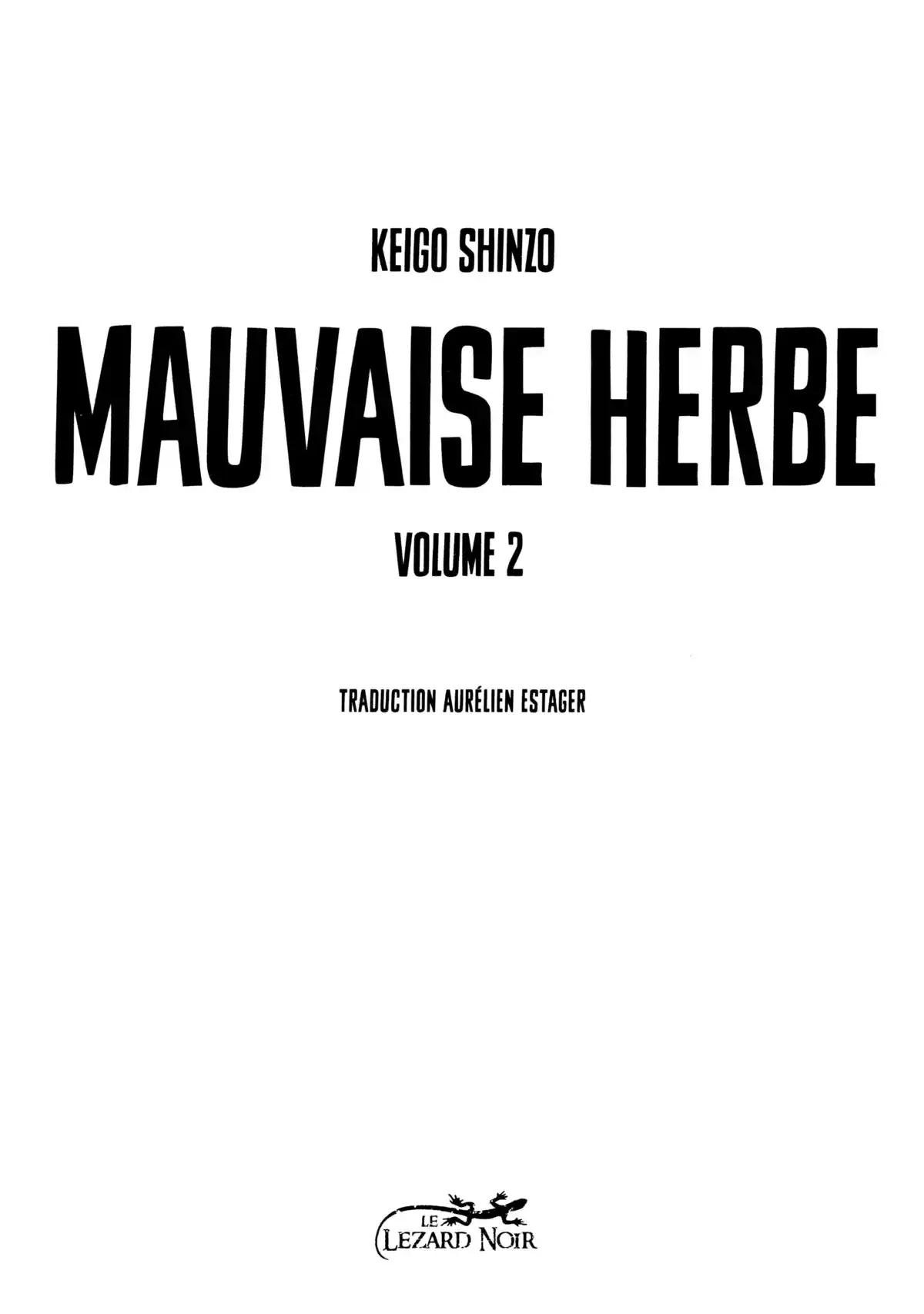 Mauvaise herbe Volume 2 page 2