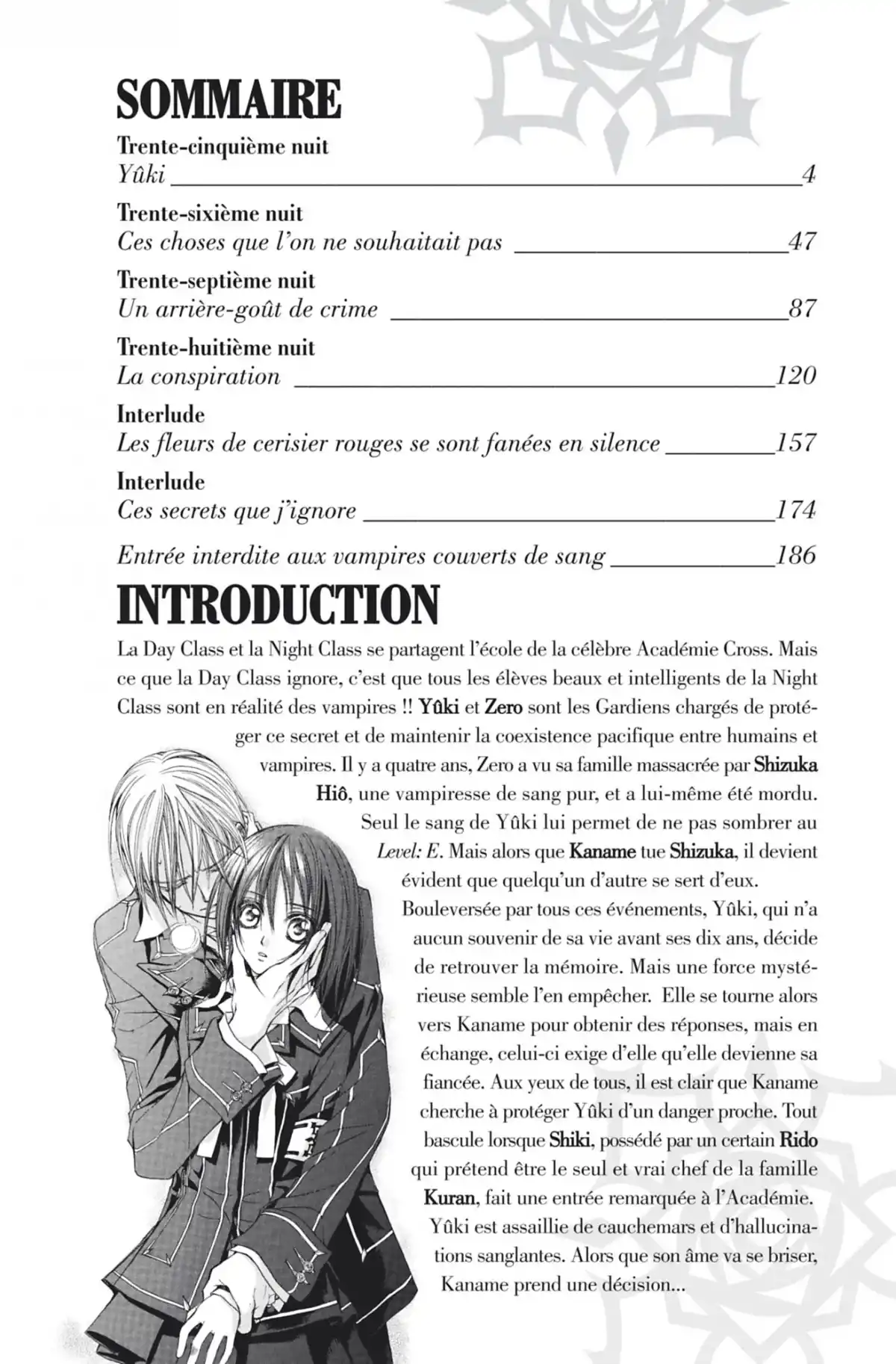 Vampire Knight Volume 8 page 3