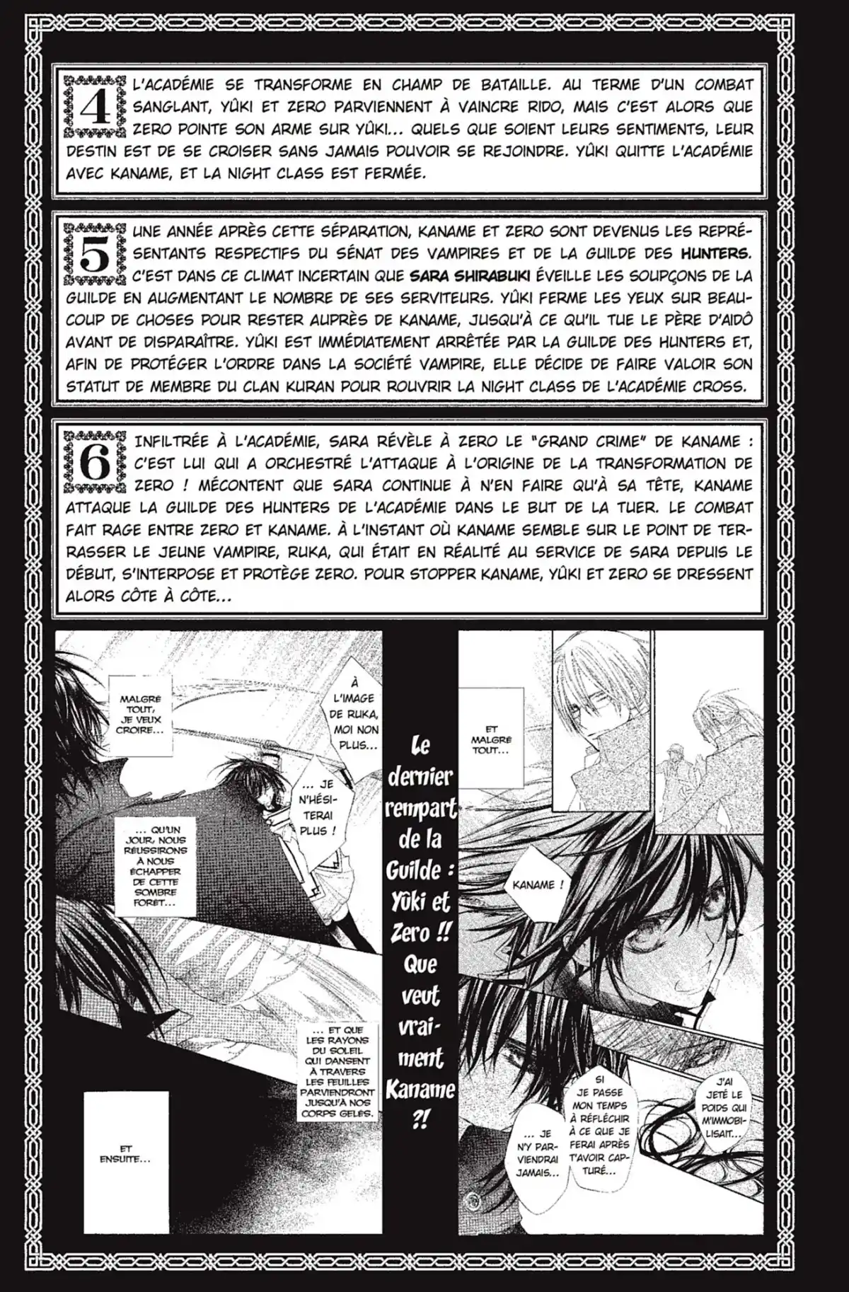 Vampire Knight Volume 18 page 4