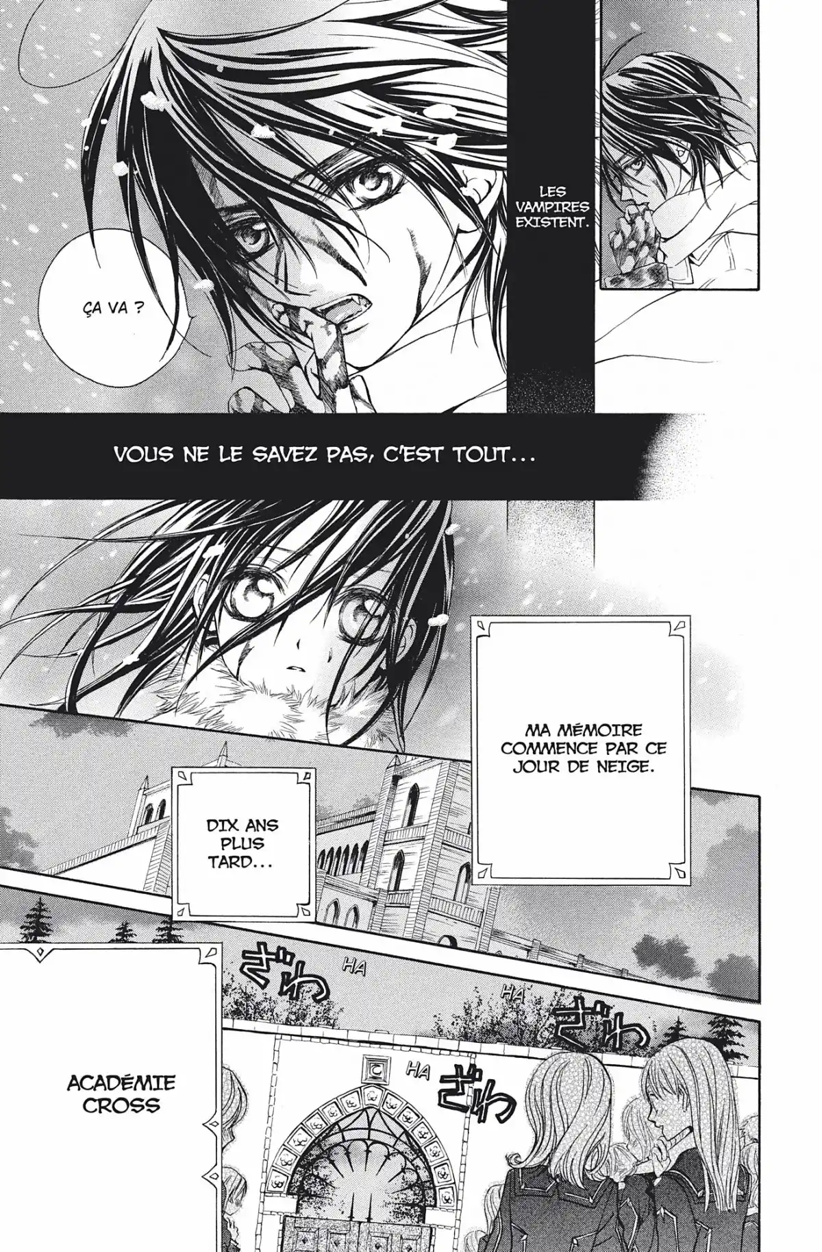 Vampire Knight Volume 1 page 10