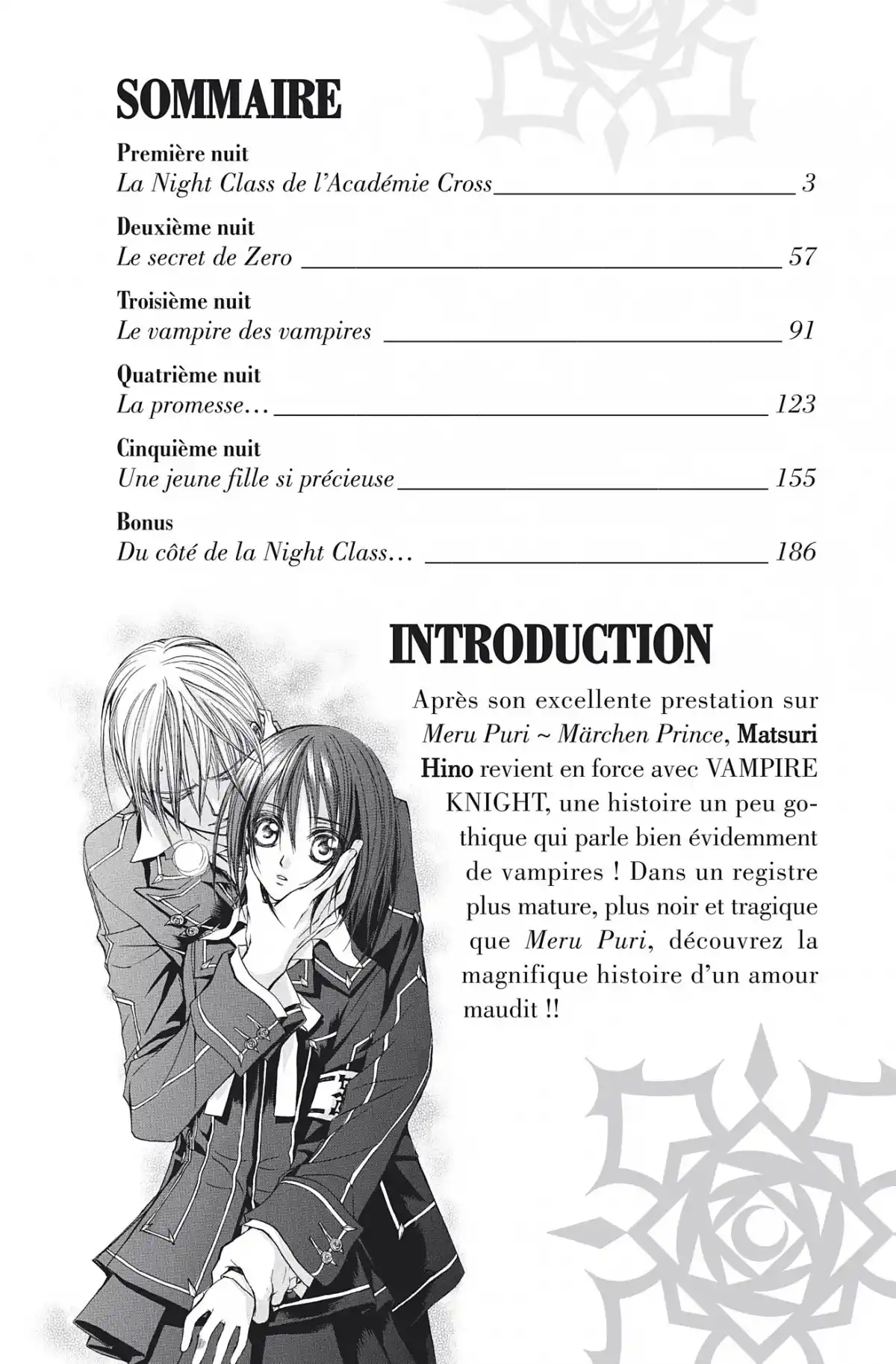 Vampire Knight Volume 1 page 3