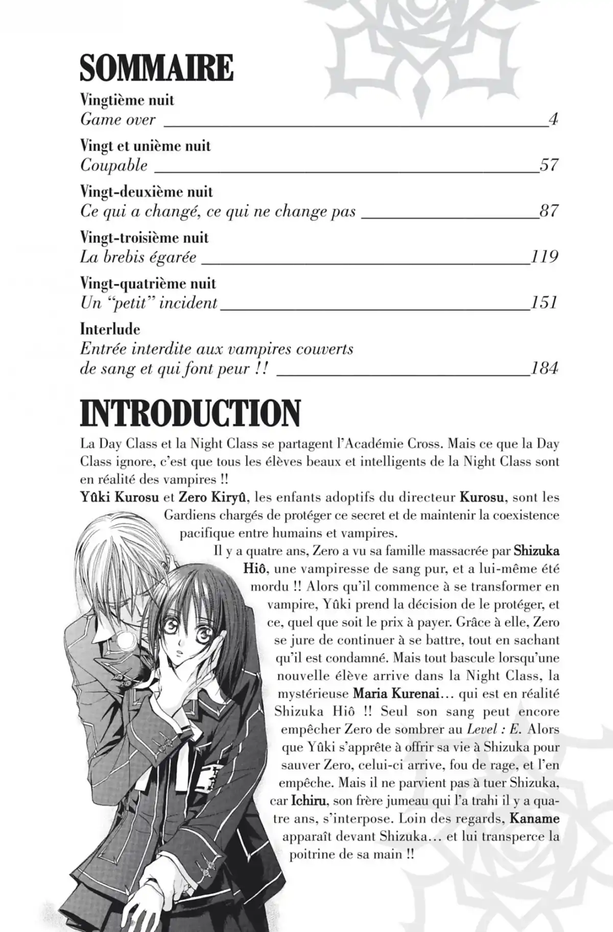 Vampire Knight Volume 5 page 3