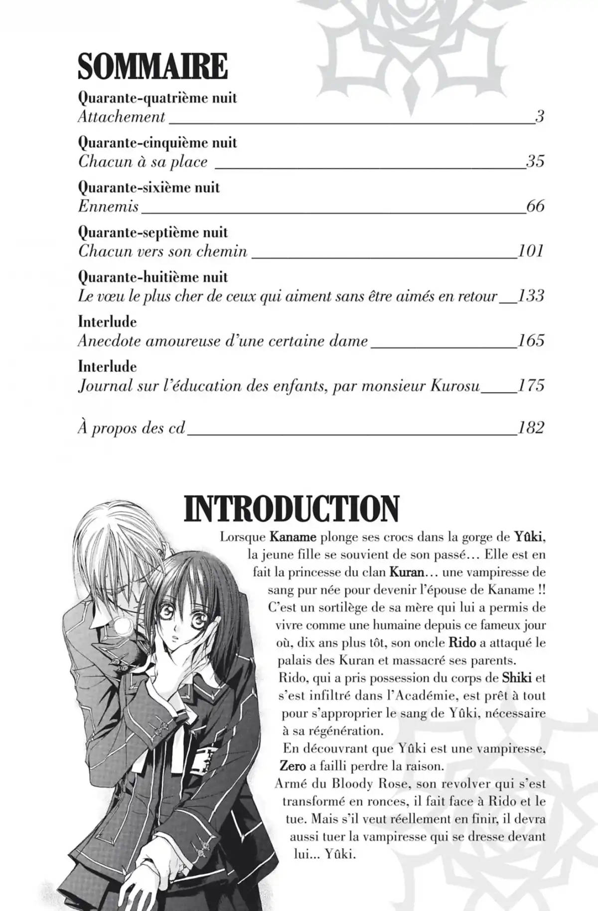 Vampire Knight Volume 10 page 3