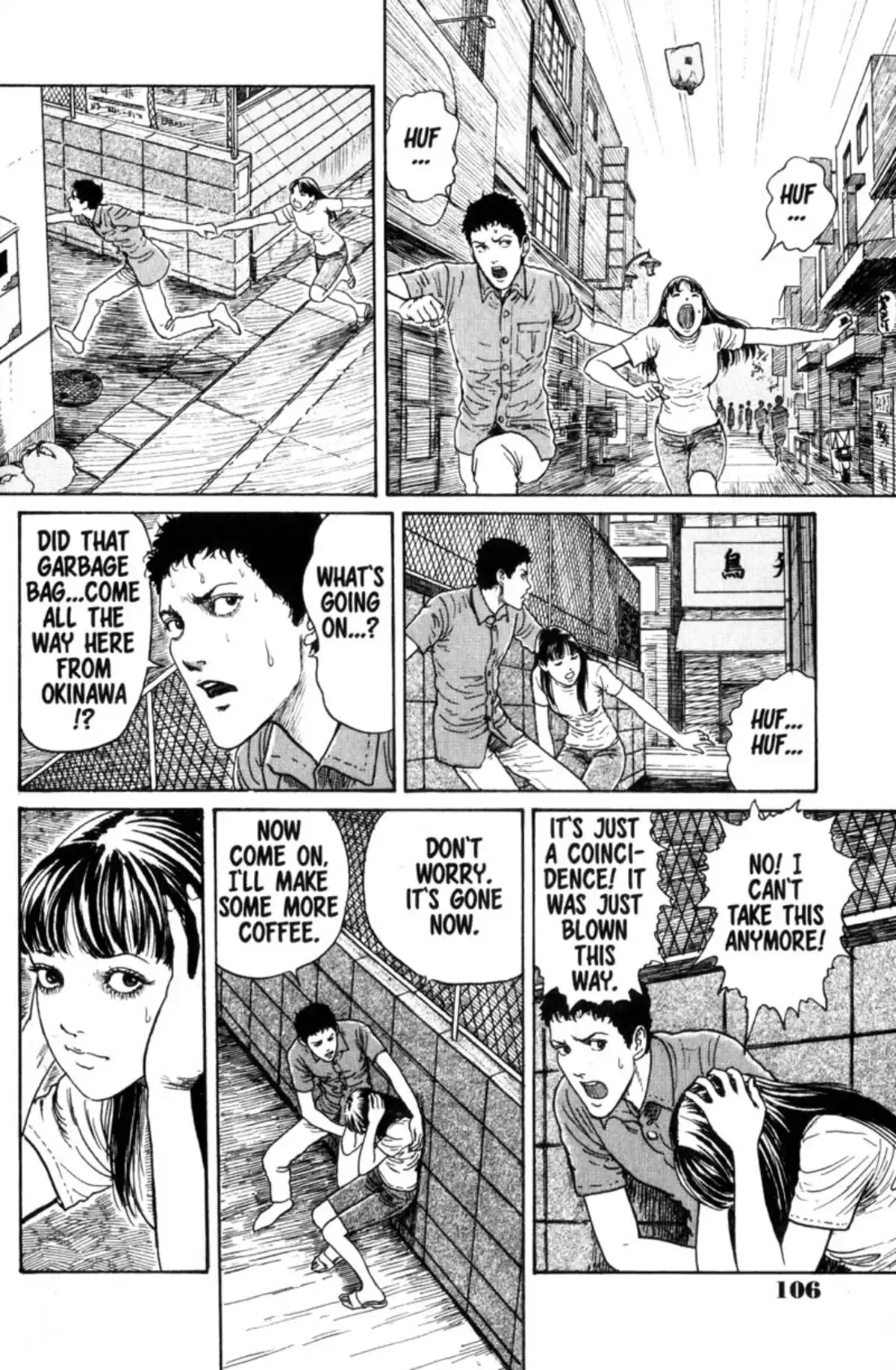 Junji Ito Collection – ENGLISH Edition Deluxe Gyo page 106