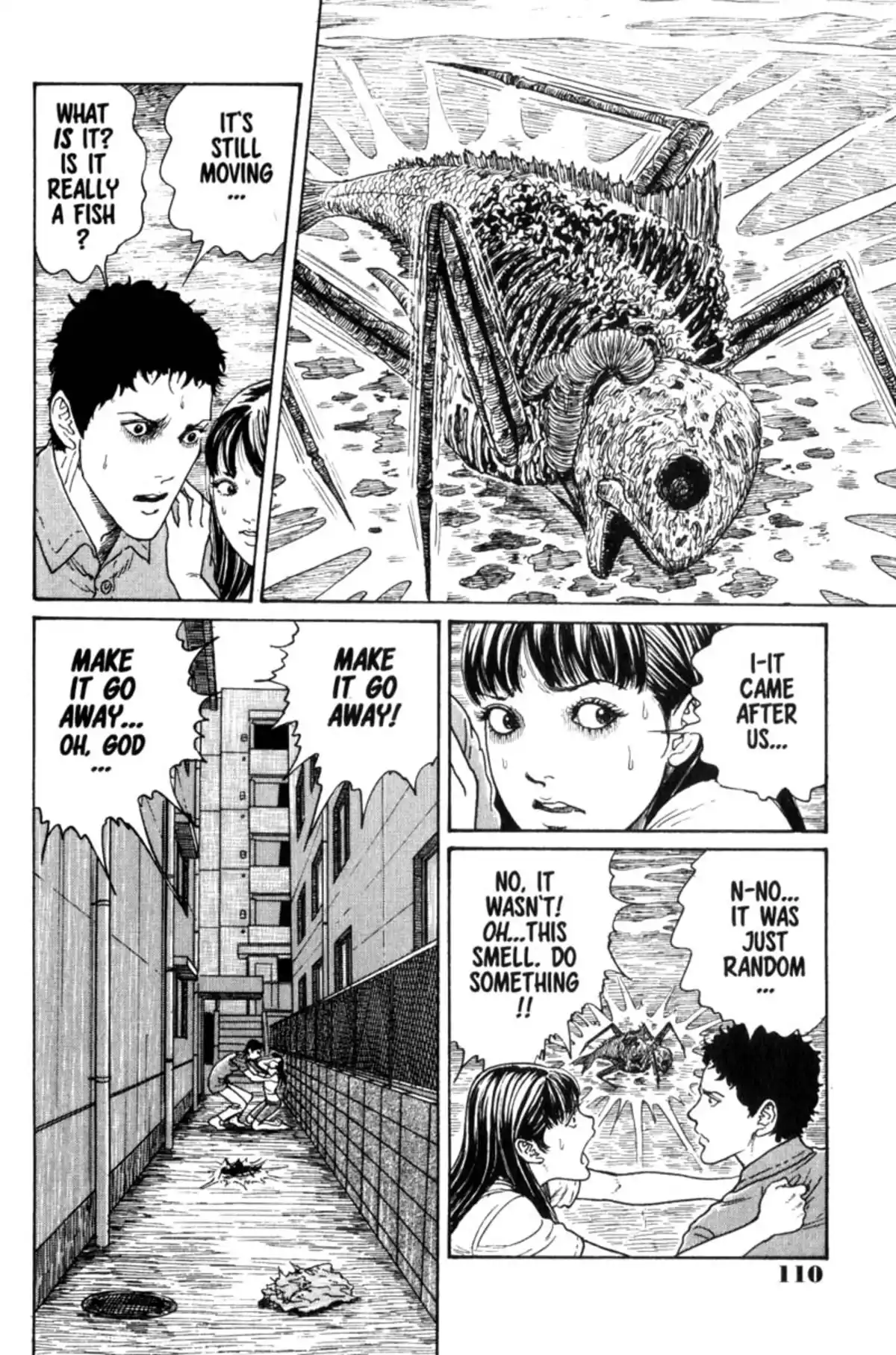 Junji Ito Collection – ENGLISH Edition Deluxe Gyo page 110