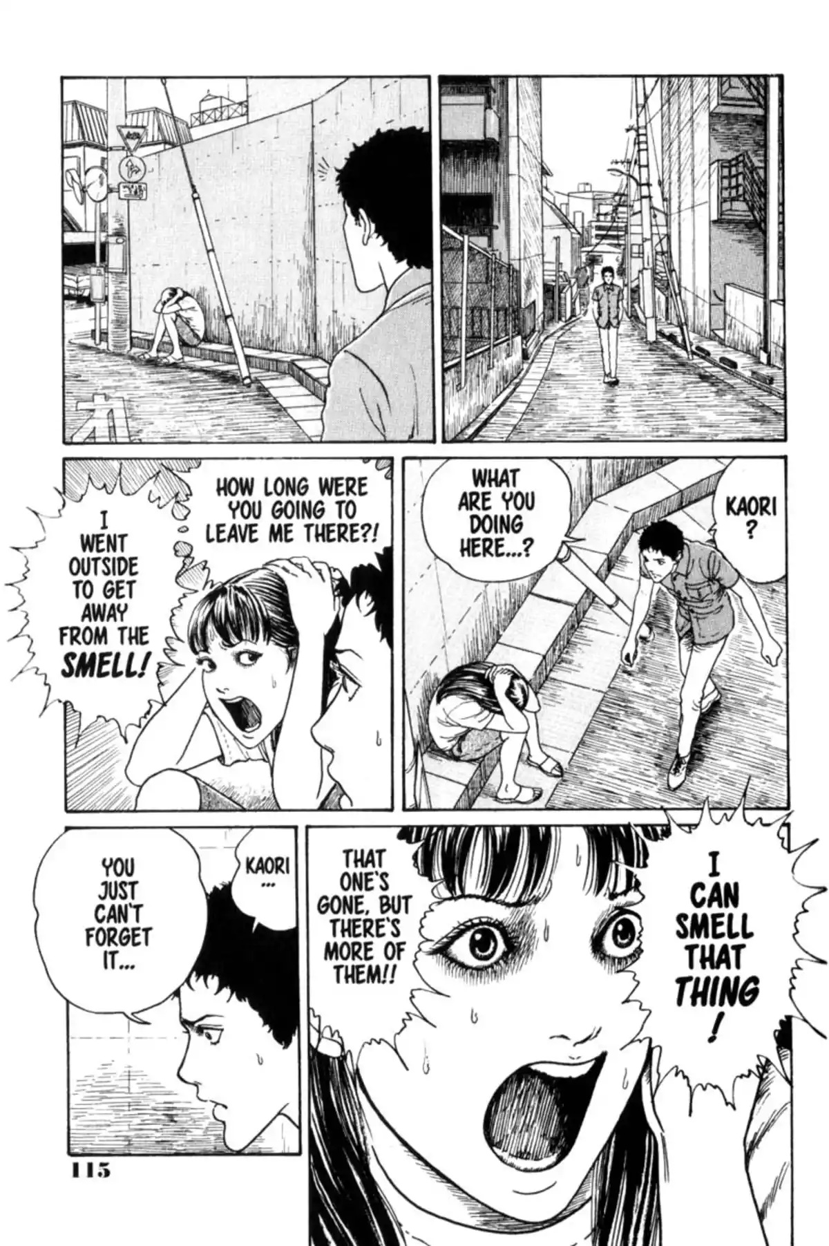 Junji Ito Collection – ENGLISH Edition Deluxe Gyo page 115