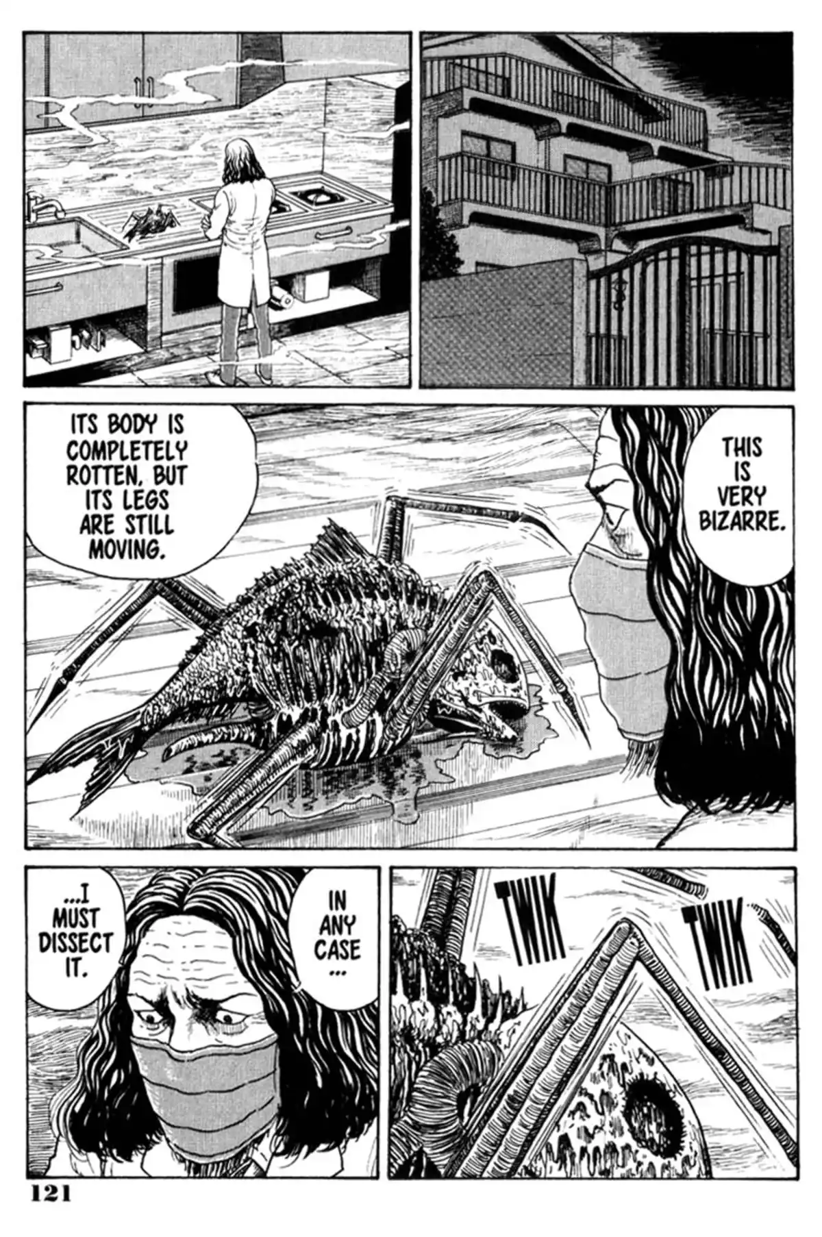 Junji Ito Collection – ENGLISH Edition Deluxe Gyo page 121