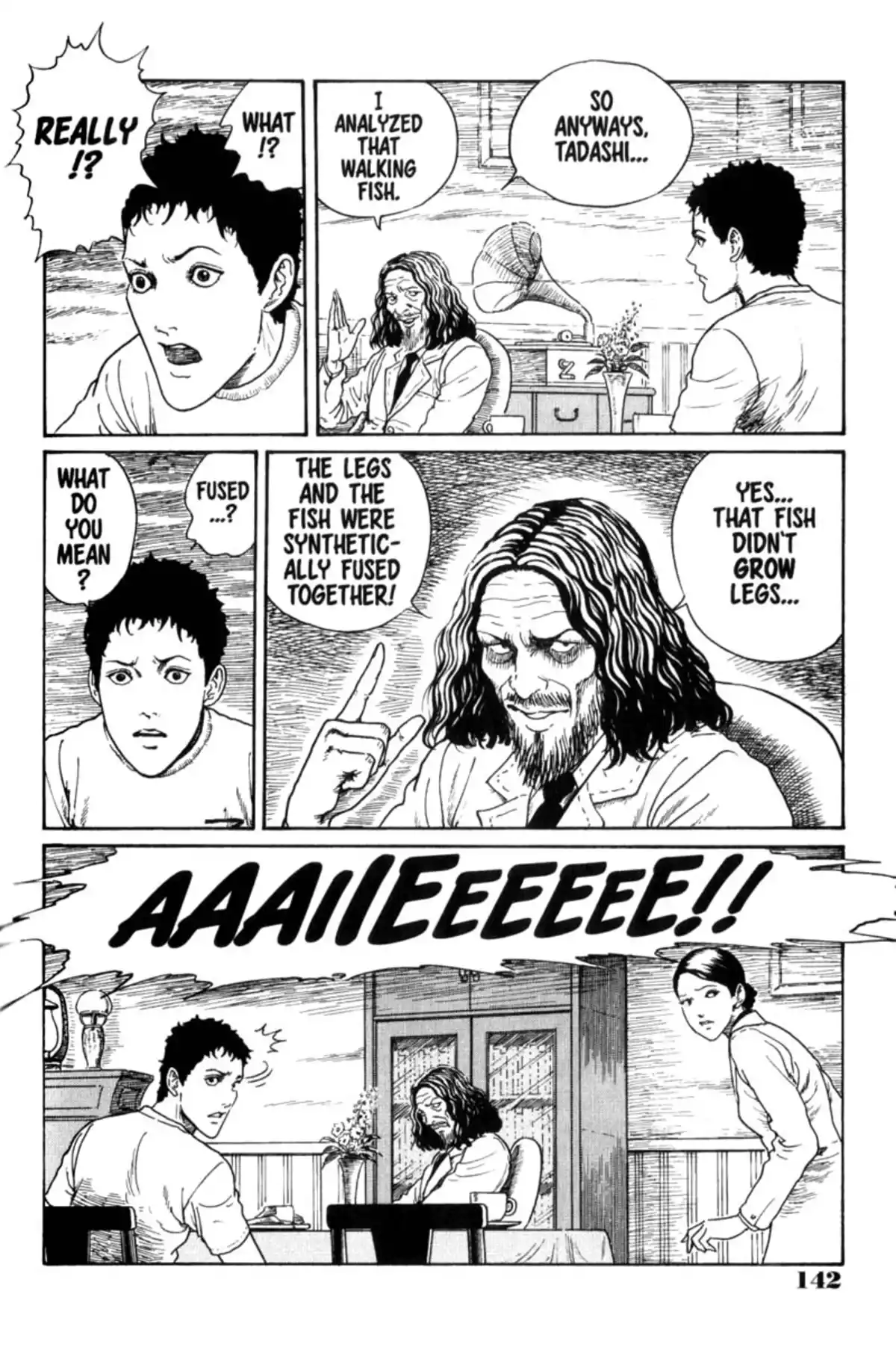 Junji Ito Collection – ENGLISH Edition Deluxe Gyo page 142