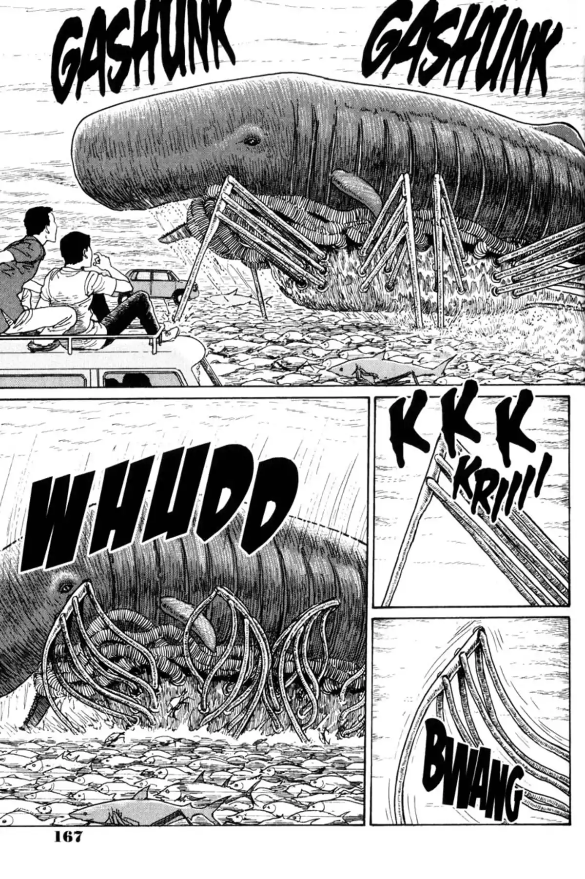 Junji Ito Collection – ENGLISH Edition Deluxe Gyo page 167