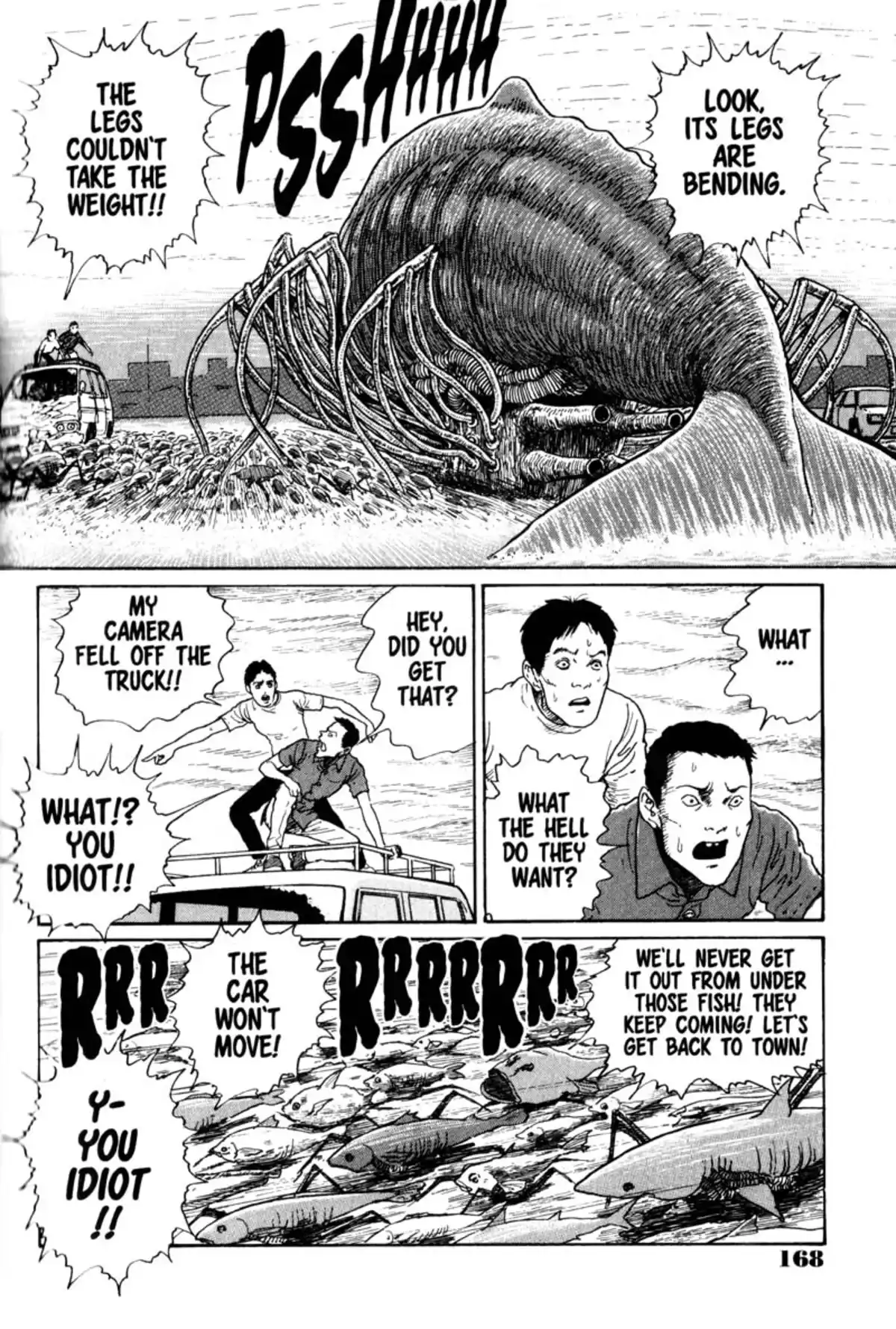 Junji Ito Collection – ENGLISH Edition Deluxe Gyo page 168