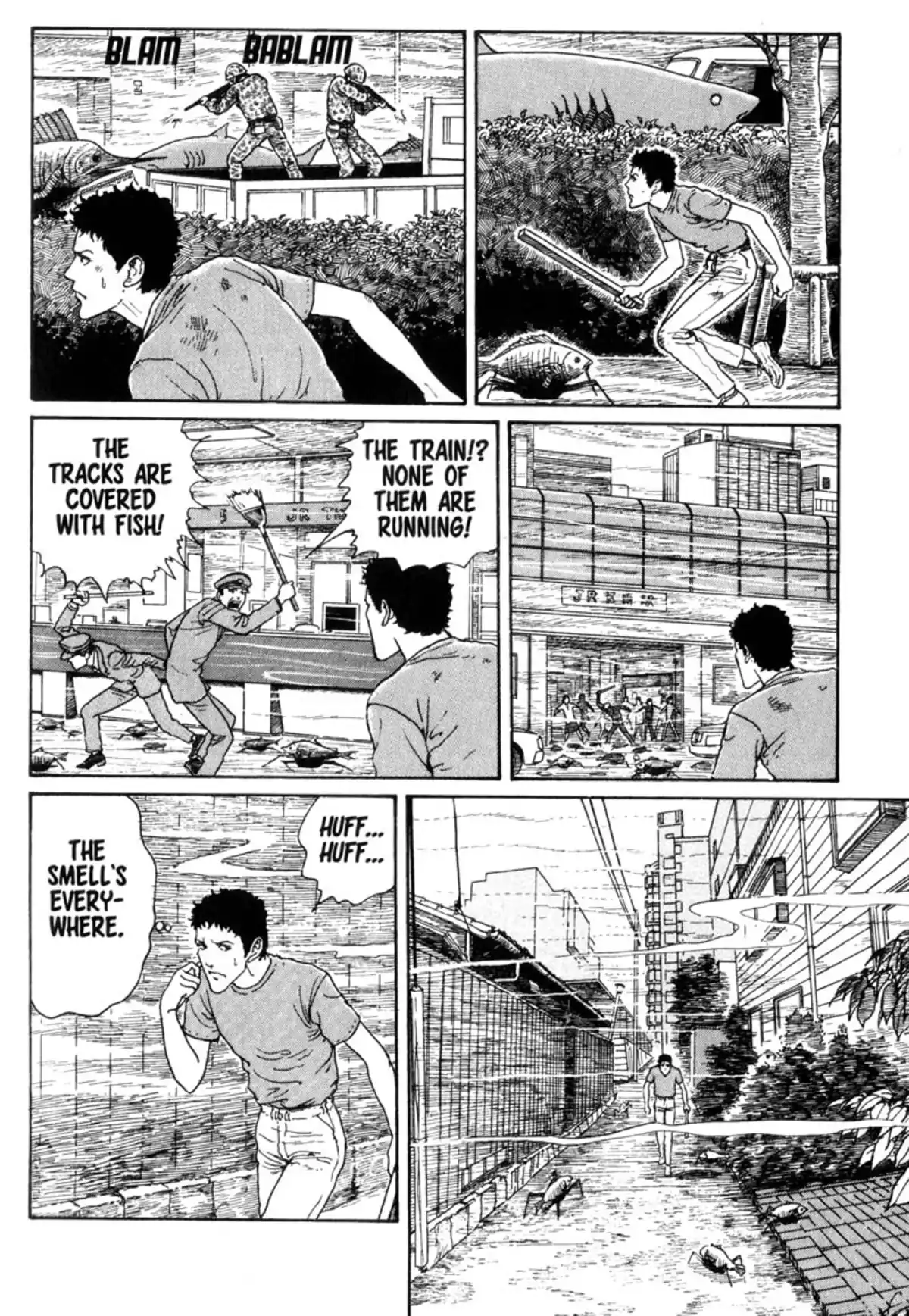 Junji Ito Collection – ENGLISH Edition Deluxe Gyo page 192