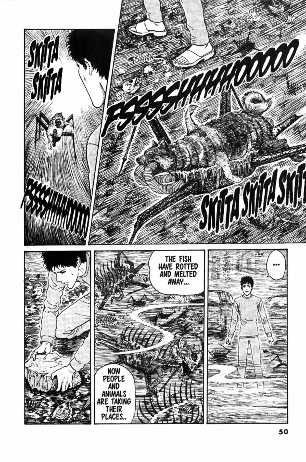 Junji Ito Collection – ENGLISH Edition Deluxe Gyo page 248