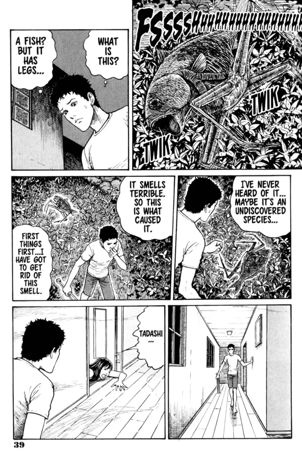 Junji Ito Collection – ENGLISH Edition Deluxe Gyo page 39