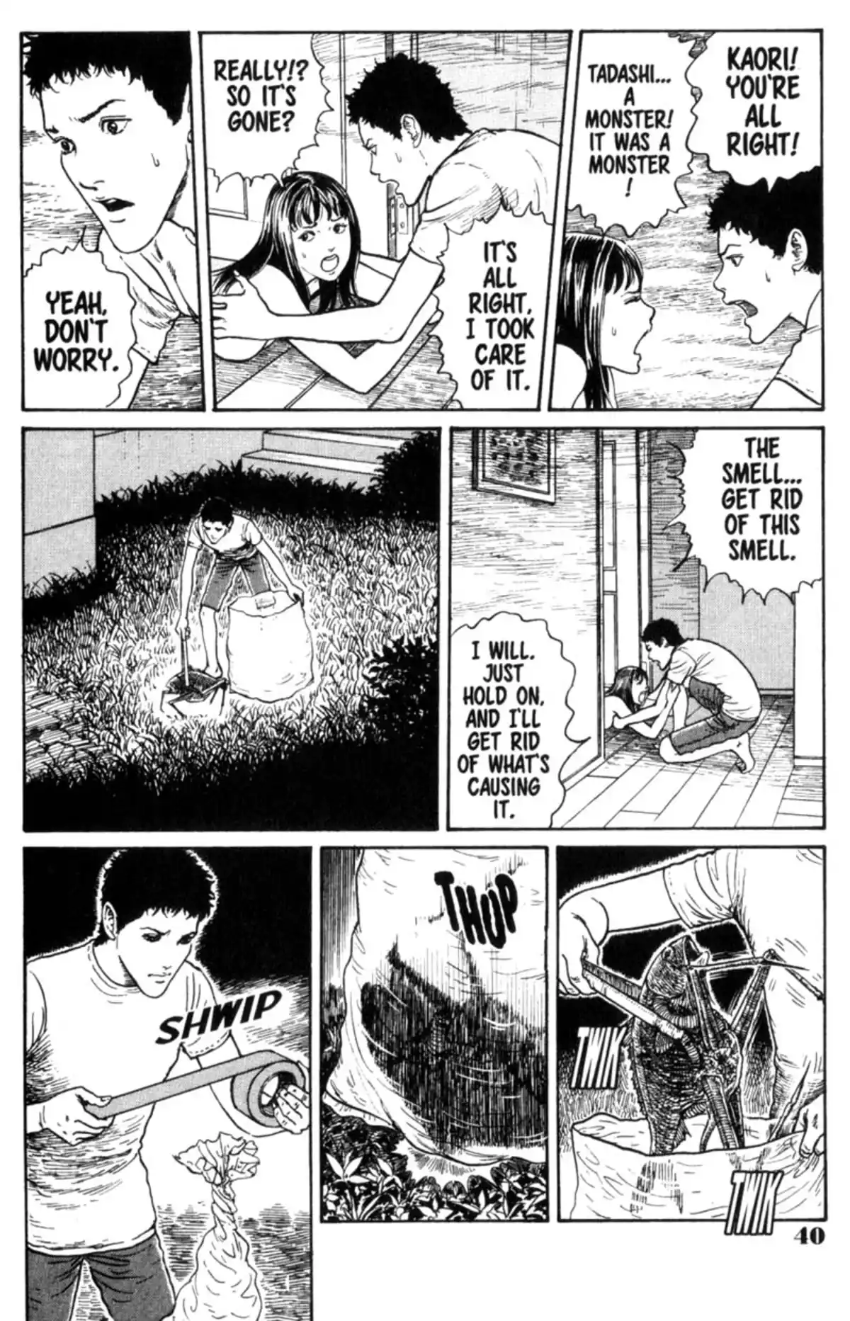 Junji Ito Collection – ENGLISH Edition Deluxe Gyo page 40