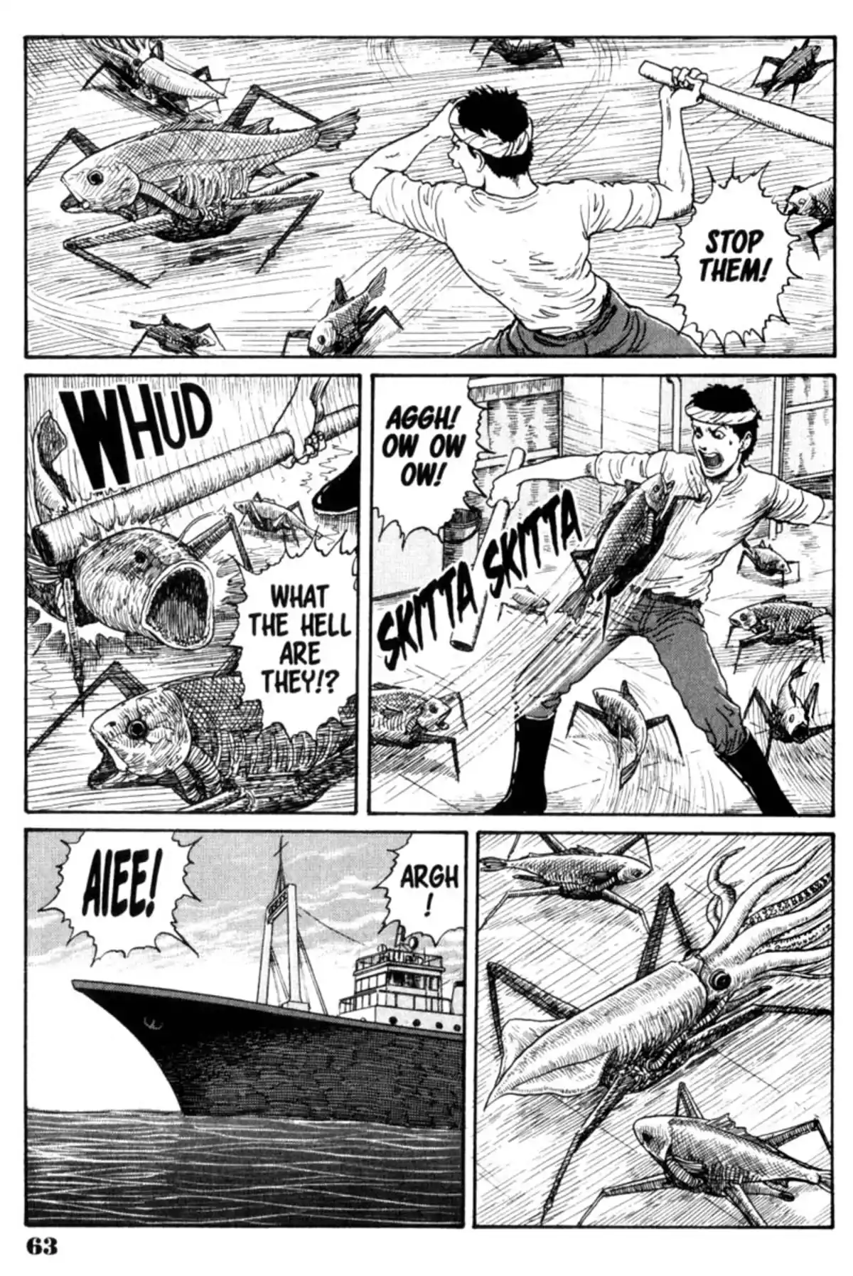 Junji Ito Collection – ENGLISH Edition Deluxe Gyo page 63