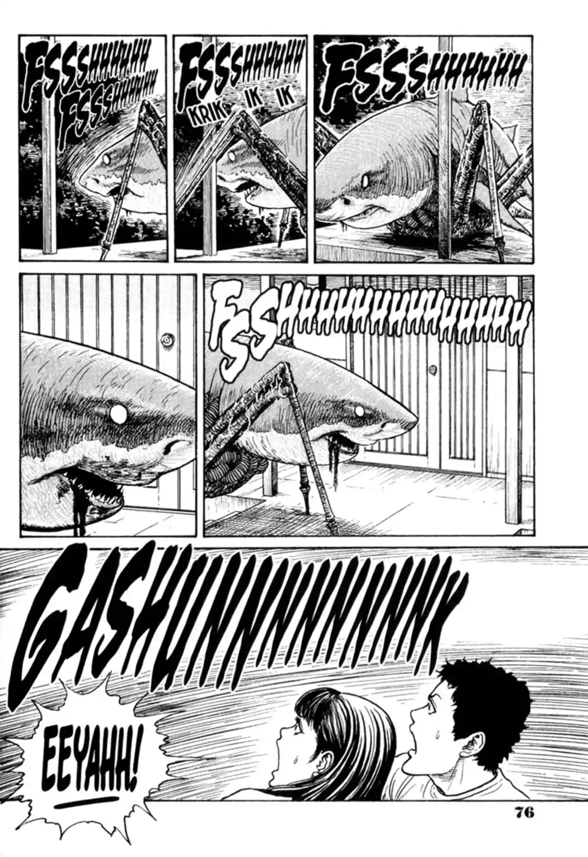 Junji Ito Collection – ENGLISH Edition Deluxe Gyo page 76