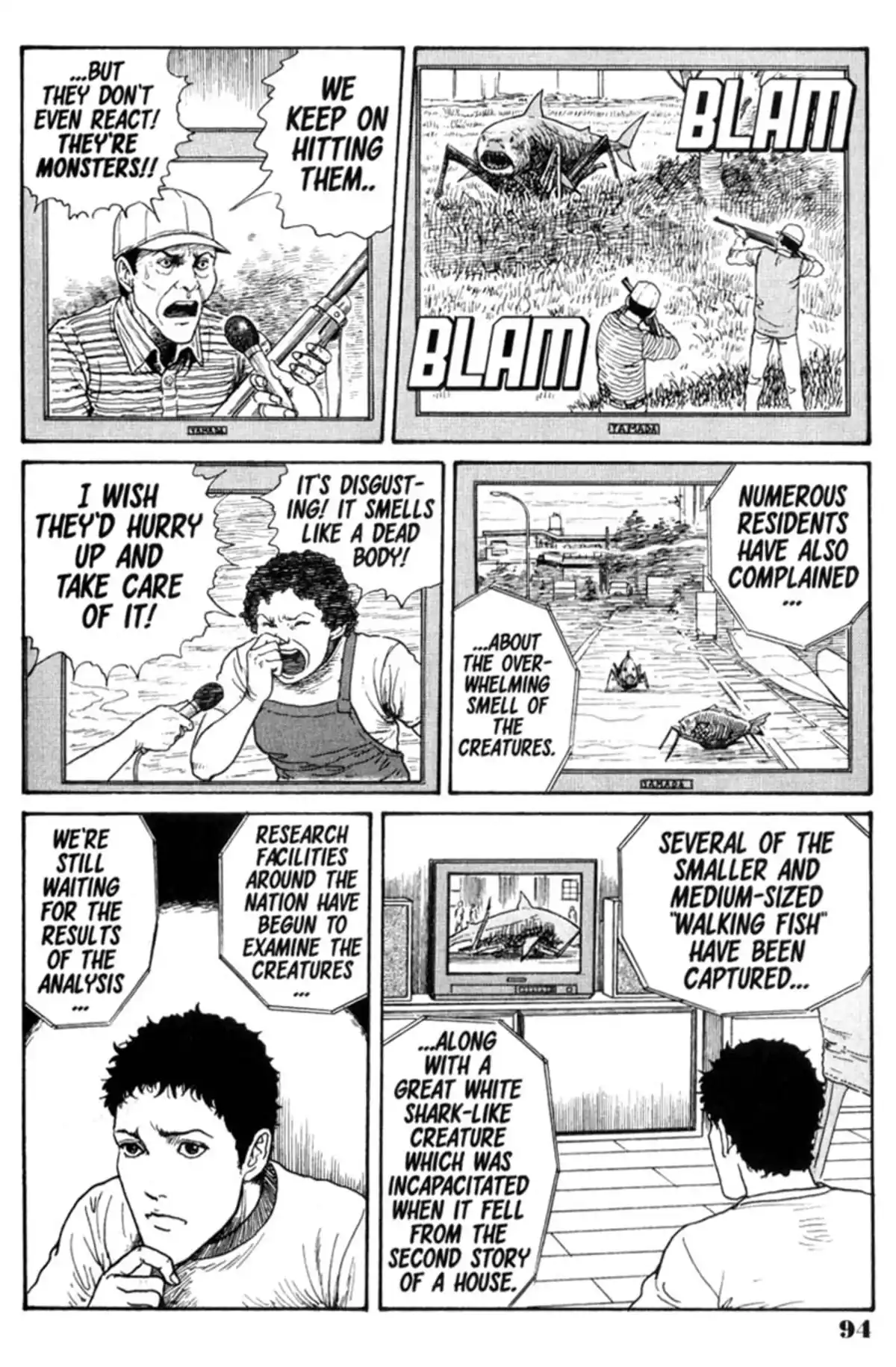 Junji Ito Collection – ENGLISH Edition Deluxe Gyo page 94