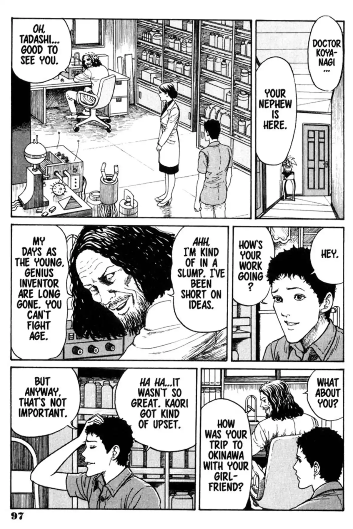 Junji Ito Collection – ENGLISH Edition Deluxe Gyo page 97