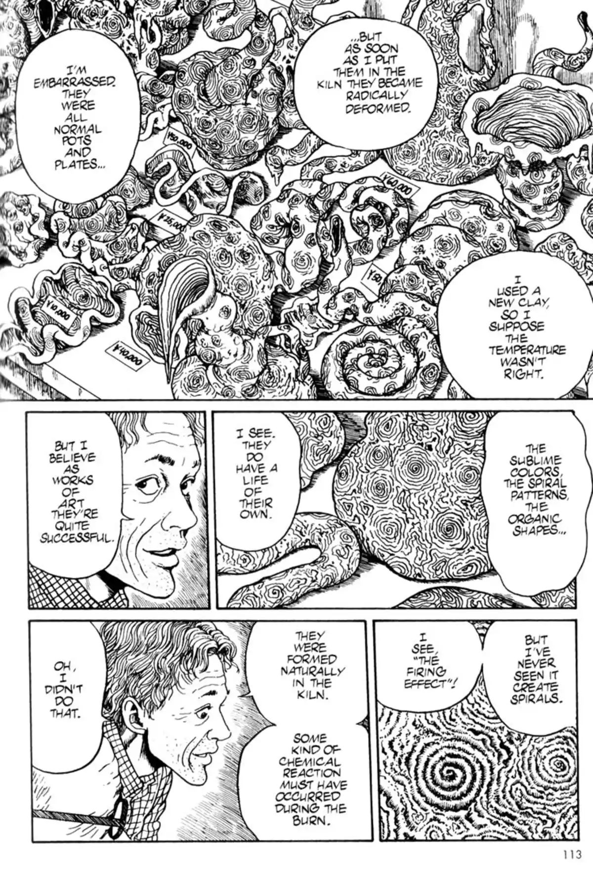 Junji Ito Collection – ENGLISH Edition Deluxe Uzumaki/Spirale page 109