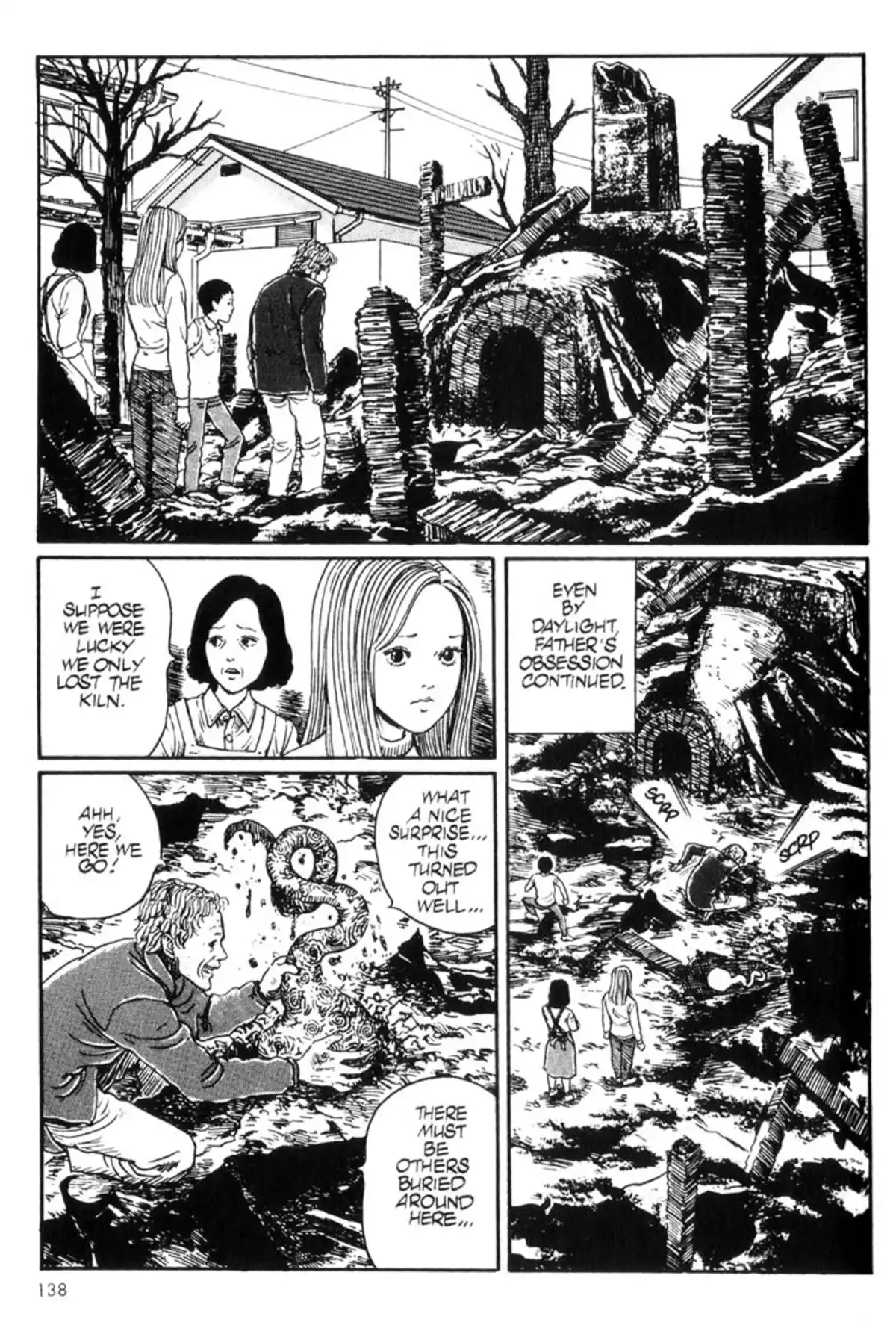 Junji Ito Collection – ENGLISH Edition Deluxe Uzumaki/Spirale page 134