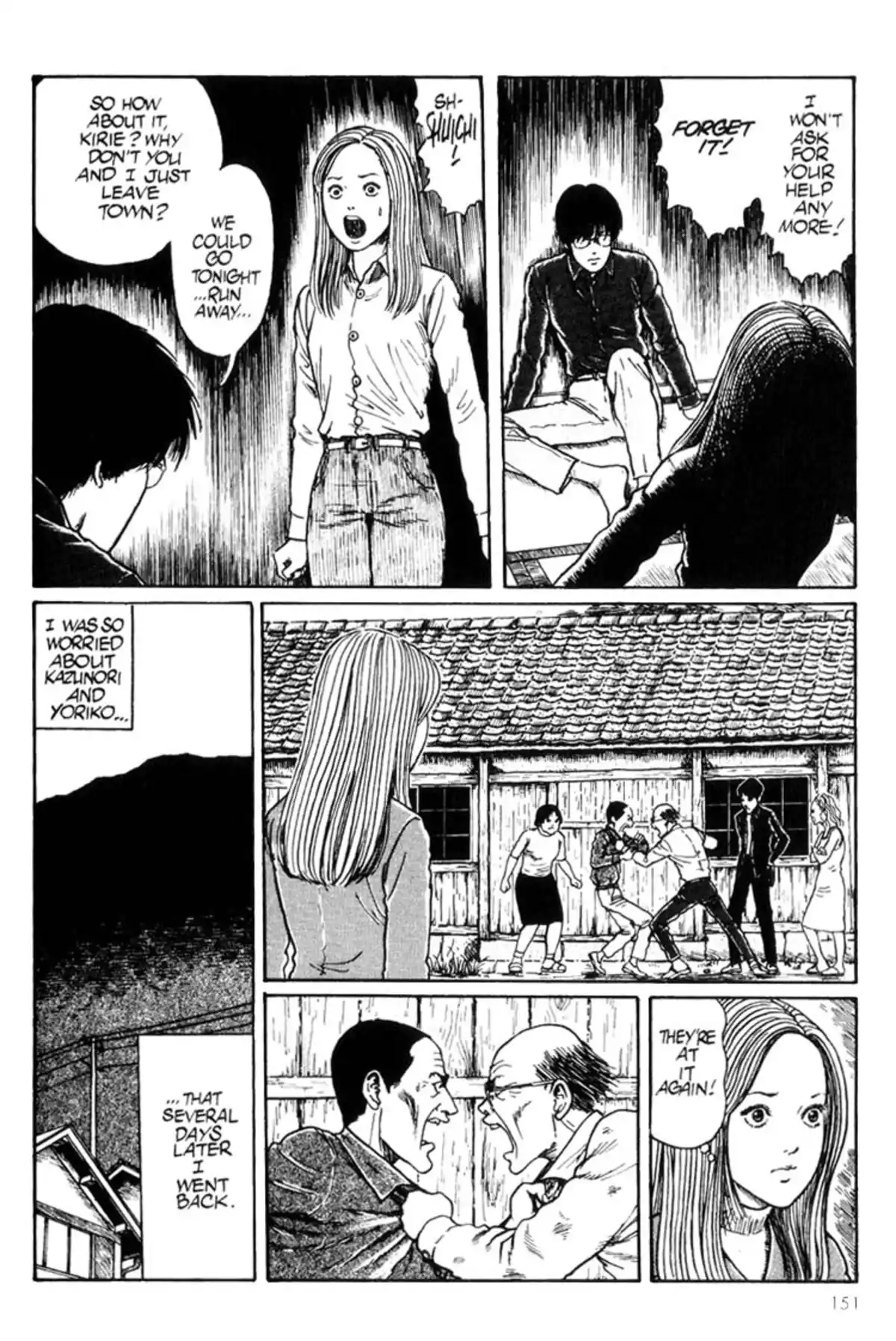 Junji Ito Collection – ENGLISH Edition Deluxe Uzumaki/Spirale page 147