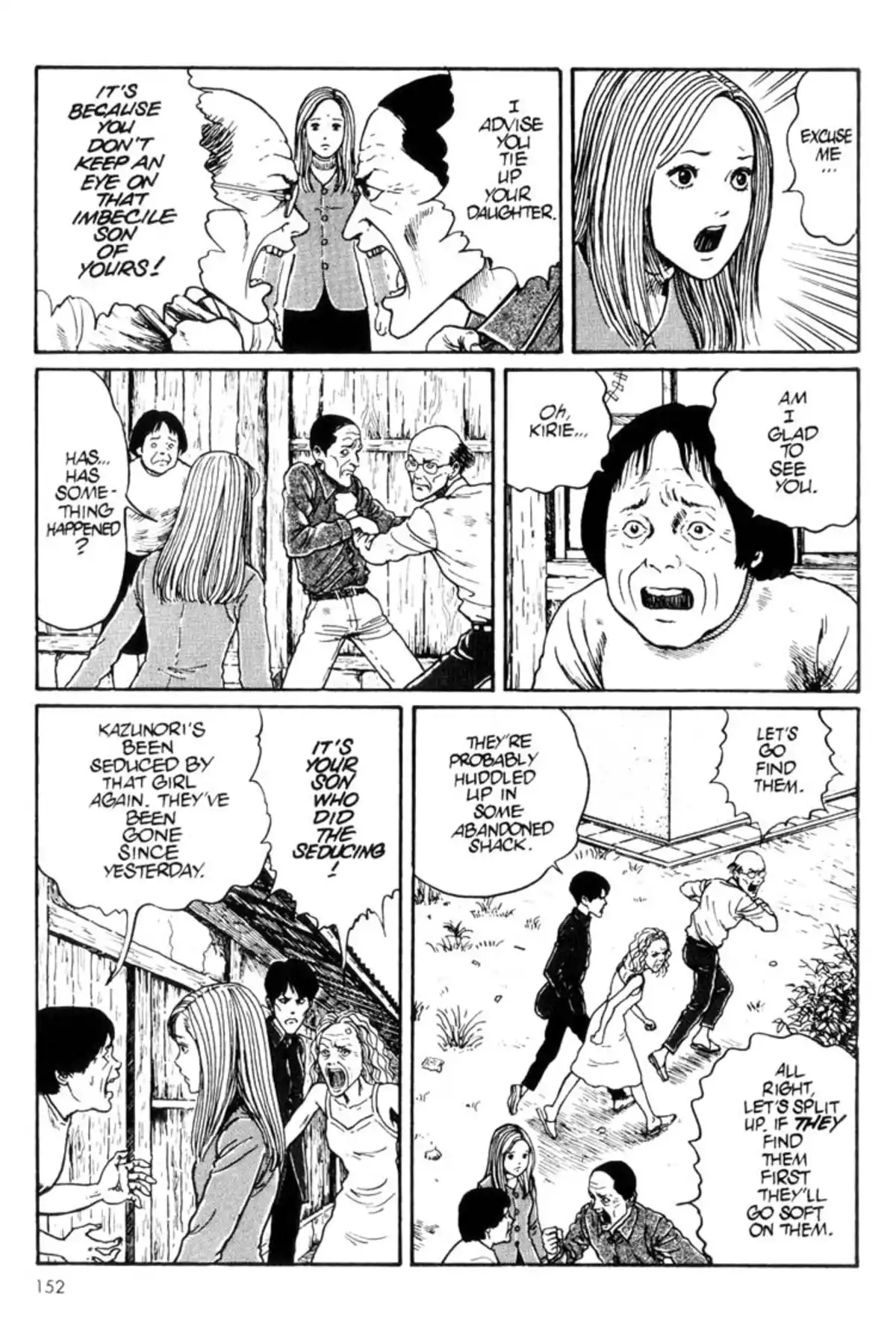 Junji Ito Collection – ENGLISH Edition Deluxe Uzumaki/Spirale page 148