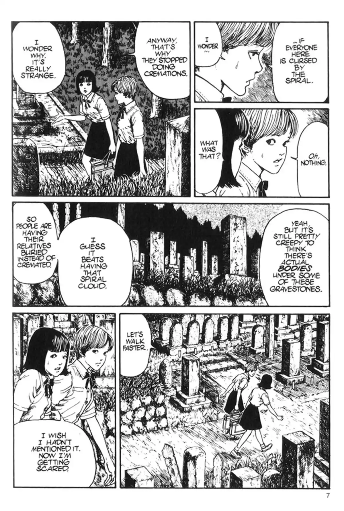 Junji Ito Collection – ENGLISH Edition Deluxe Uzumaki/Spirale page 211