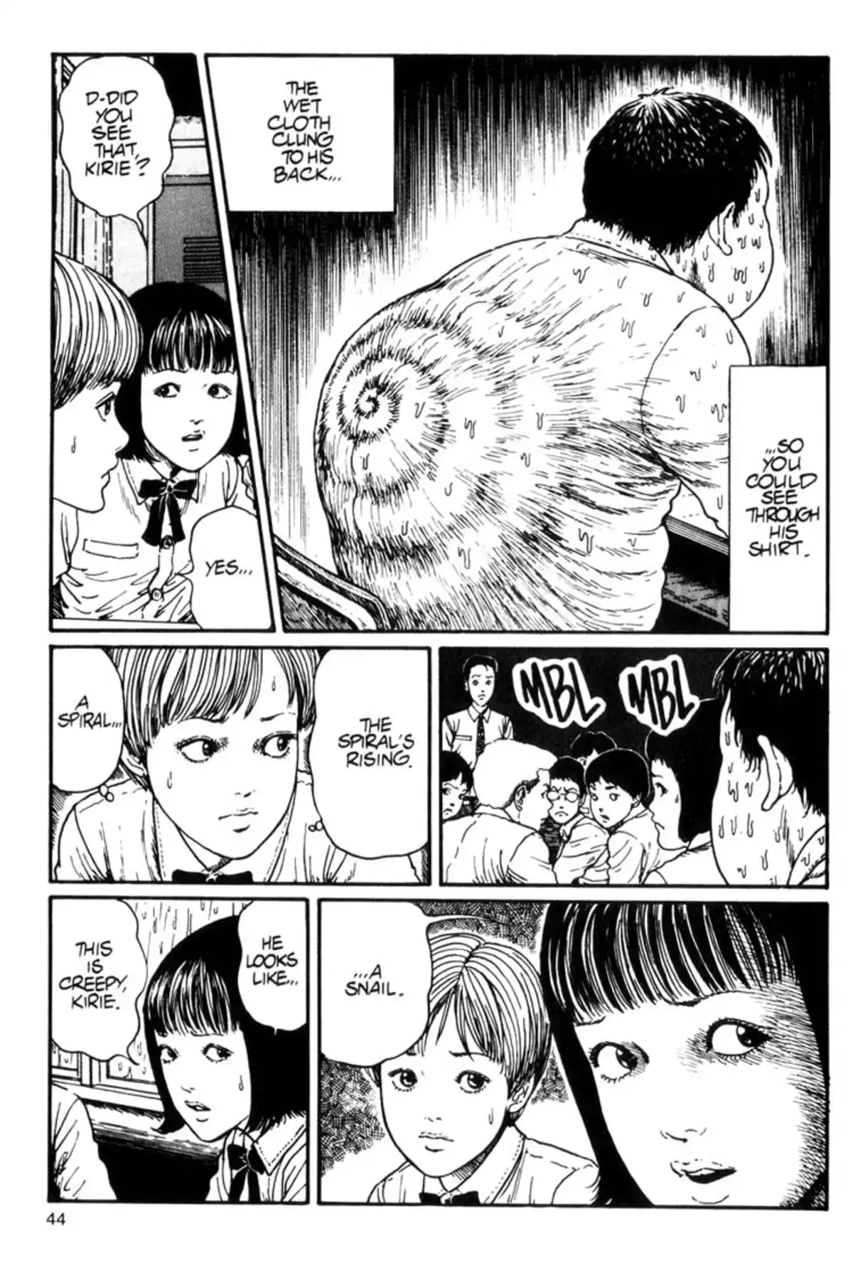 Junji Ito Collection – ENGLISH Edition Deluxe Uzumaki/Spirale page 248