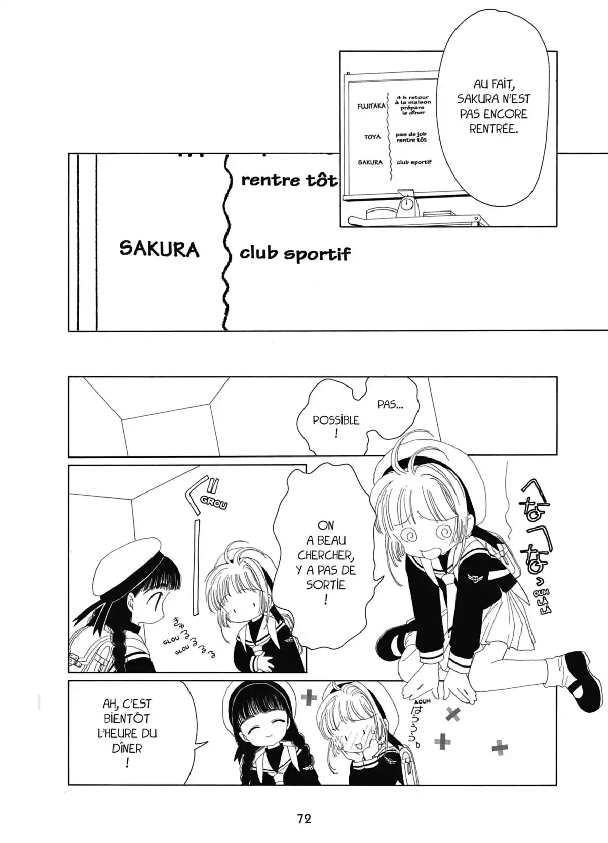 Card Captor Sakura – Édition Nakayoshi 60th Anniversary Volume 3 page 72