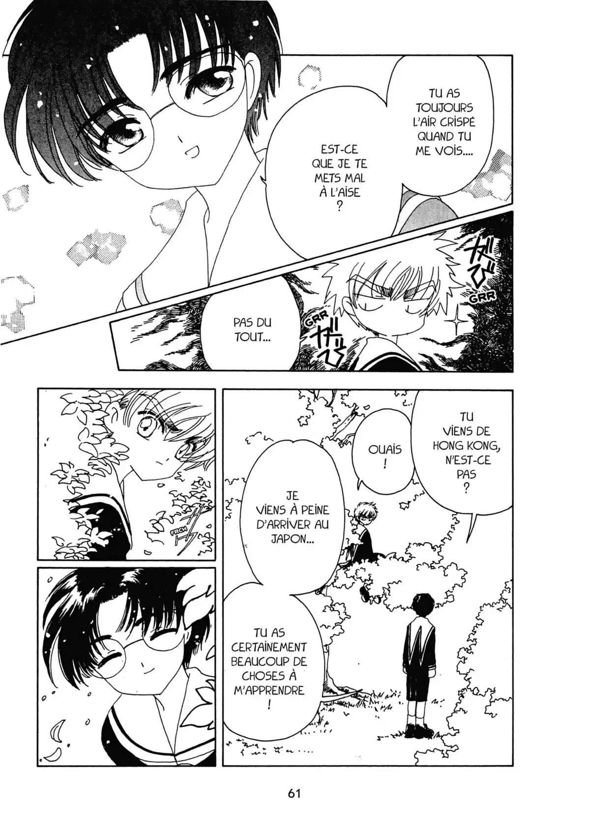 Card Captor Sakura – Édition Nakayoshi 60th Anniversary Volume 6 page 61