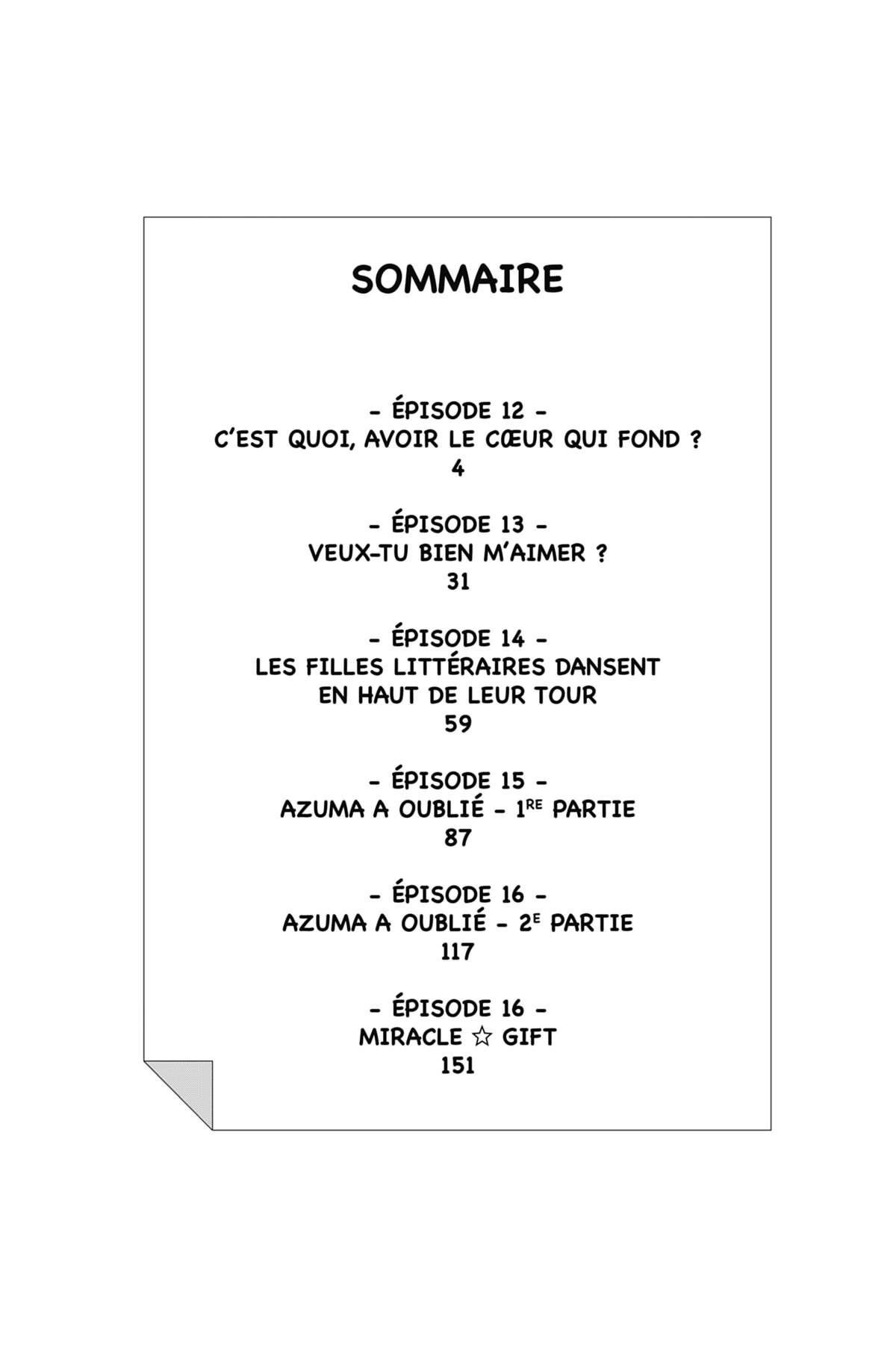 Nos Précieuses Confidences Volume 3 page 3