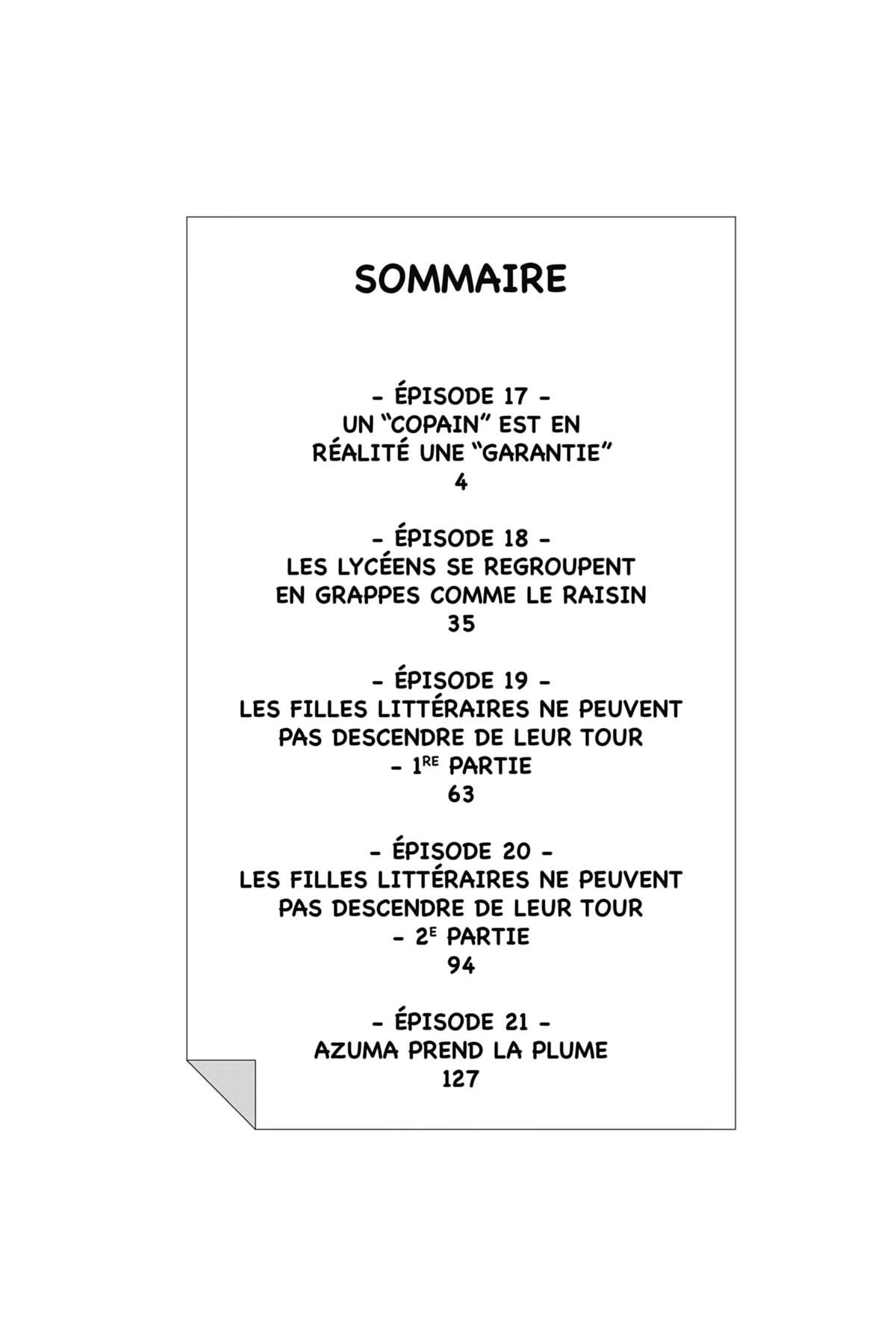 Nos Précieuses Confidences Volume 4 page 3