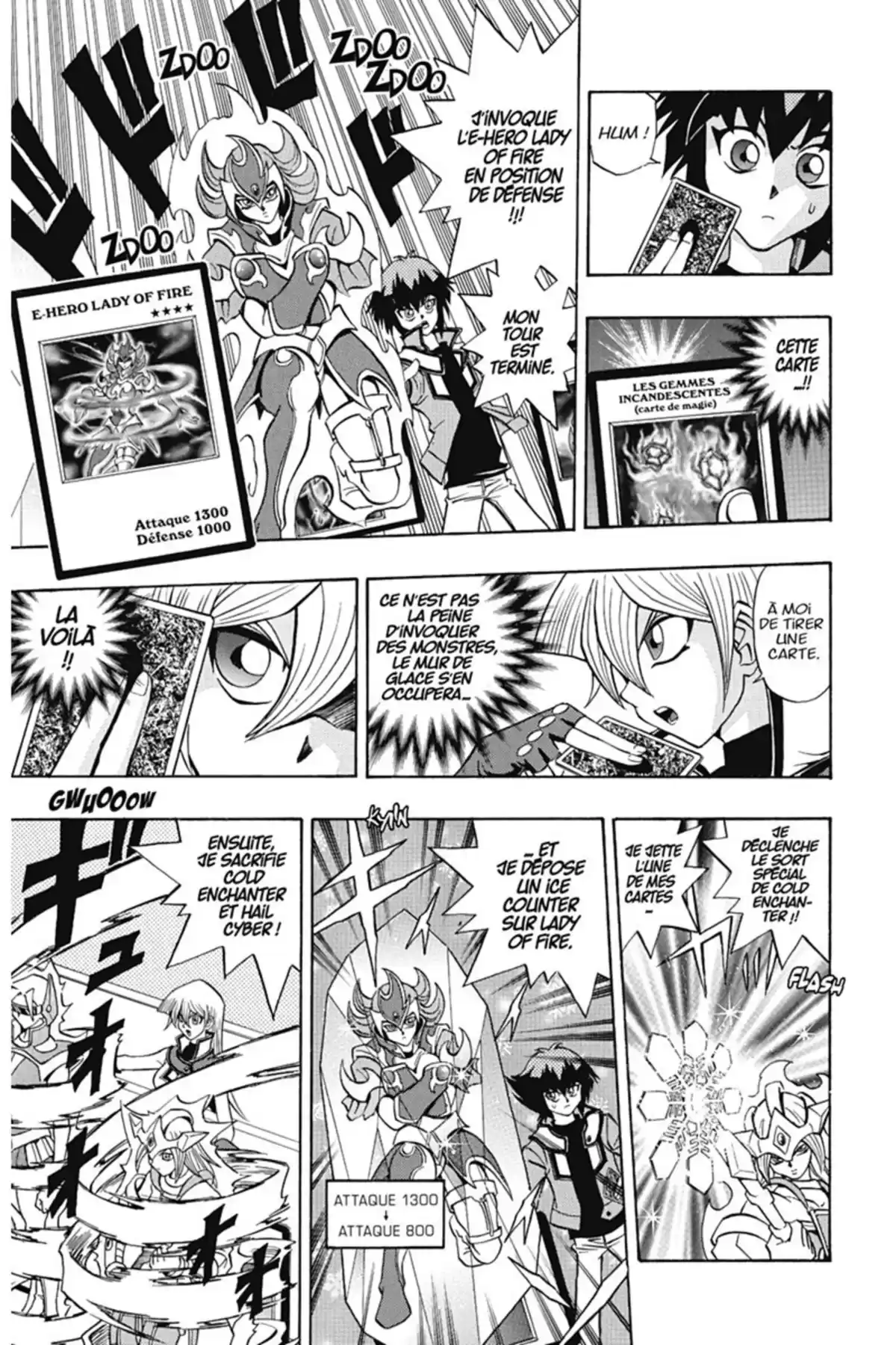 Yu-Gi-Oh! GX Volume 1 page 154